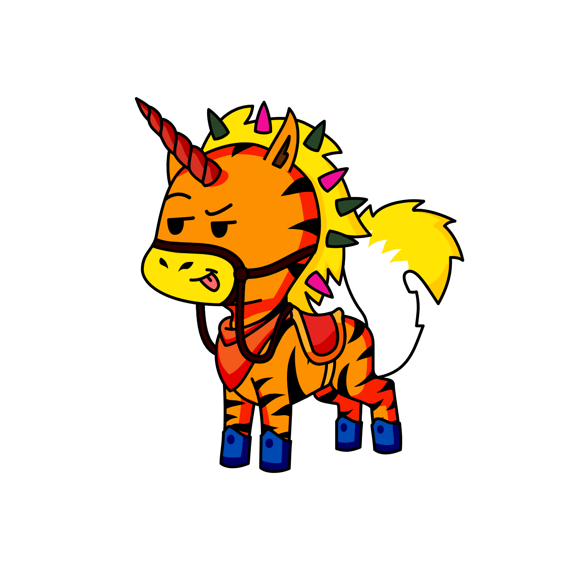 spikey, the unicorn