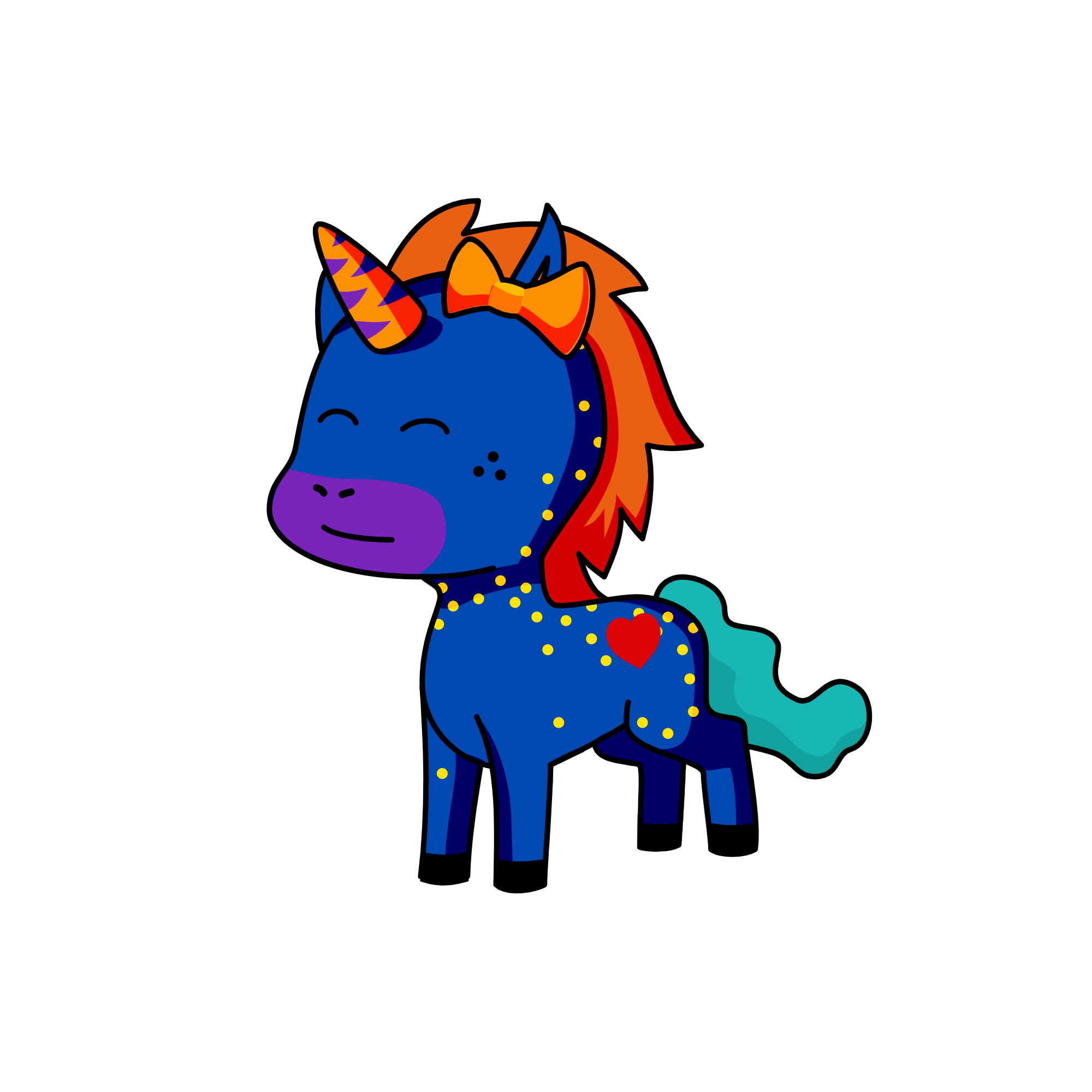bye, the unicorn