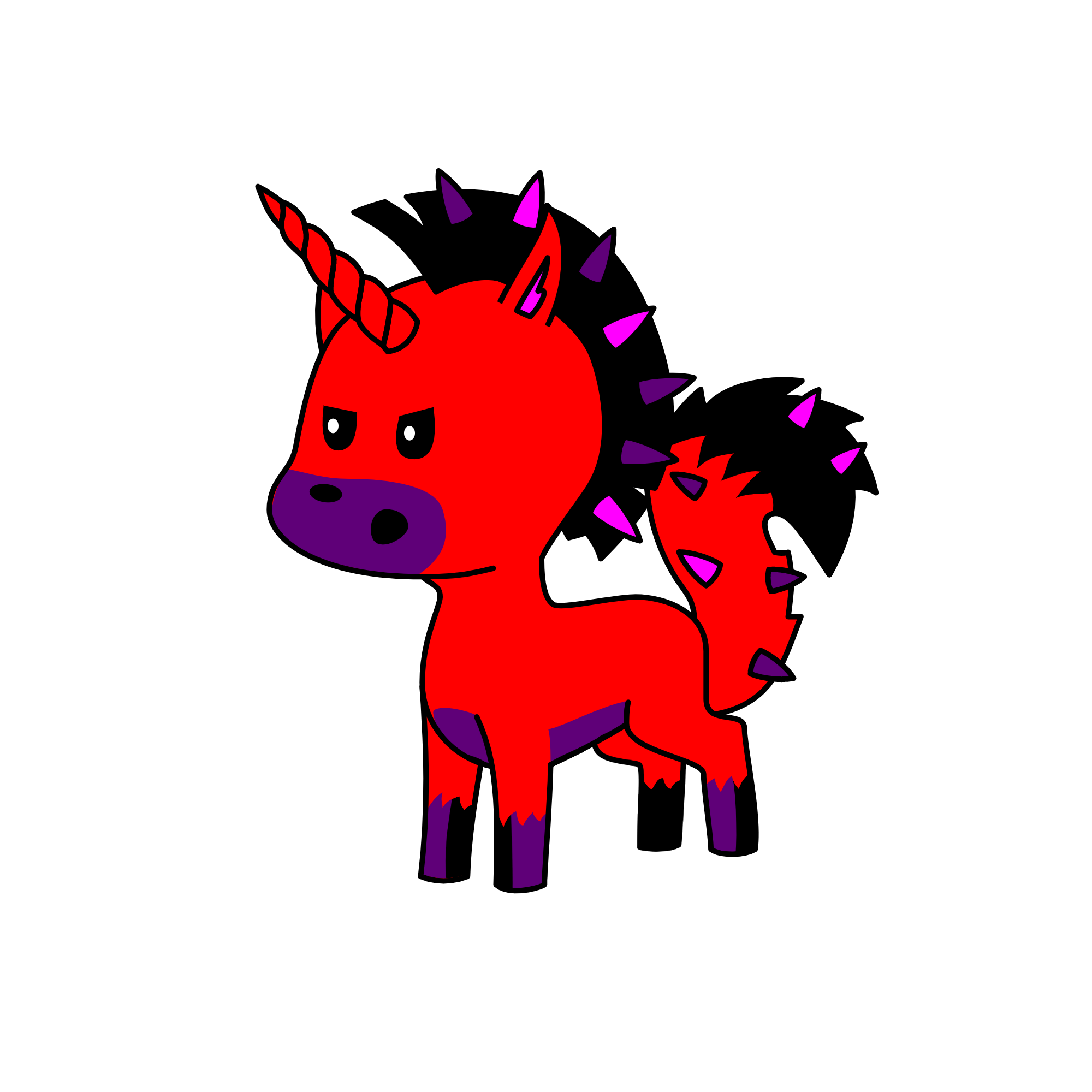 😈👿, the unicorn