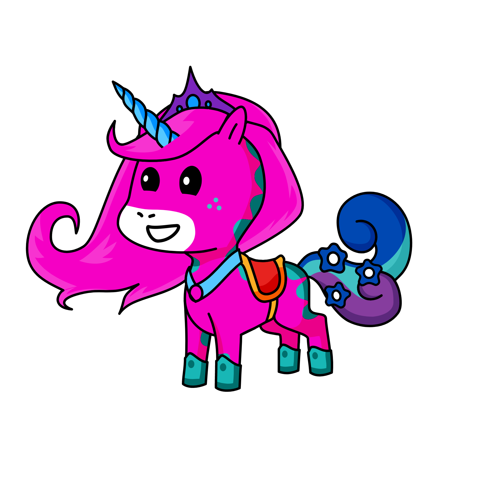 Claire, the unicorn