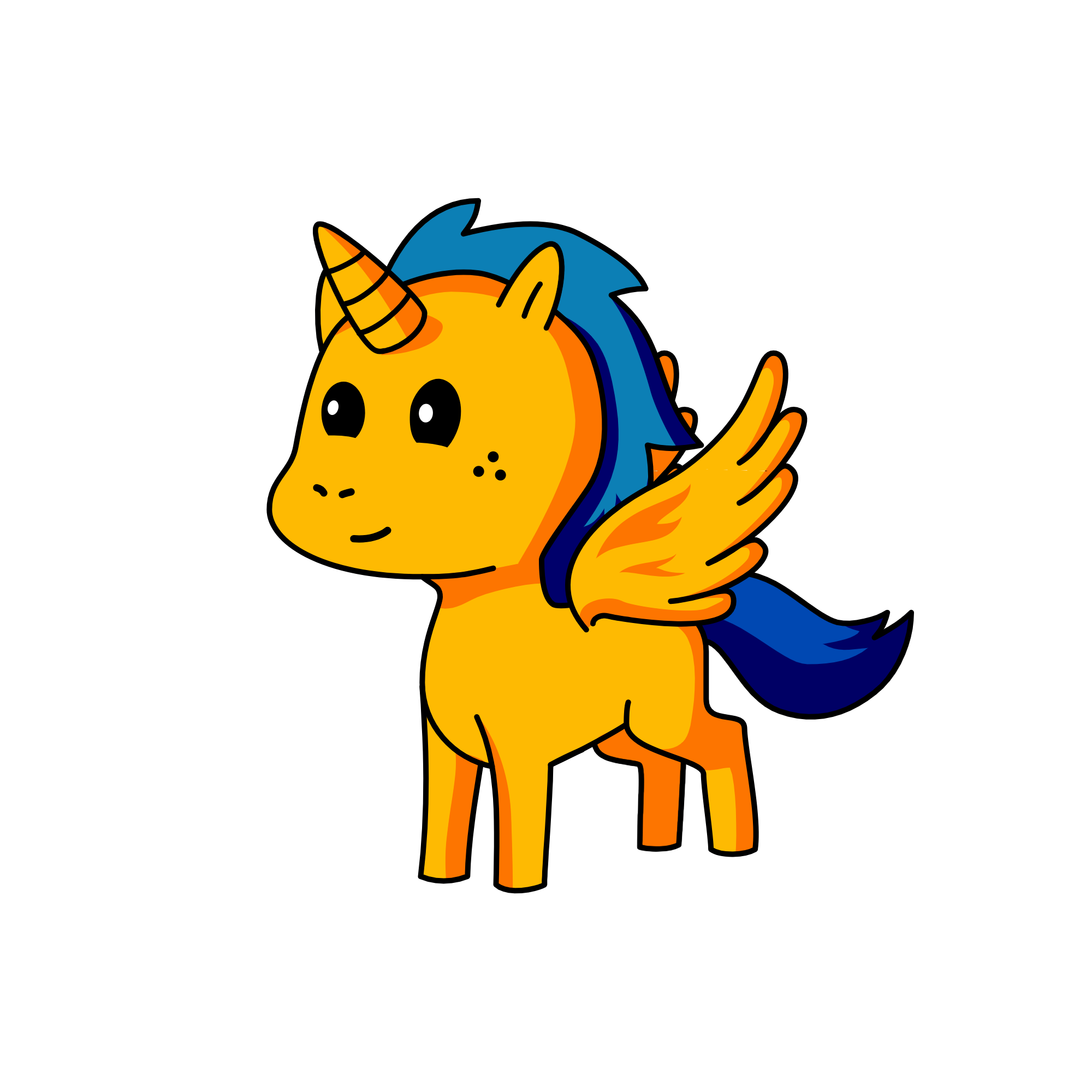 Flash Sentry, the unicorn