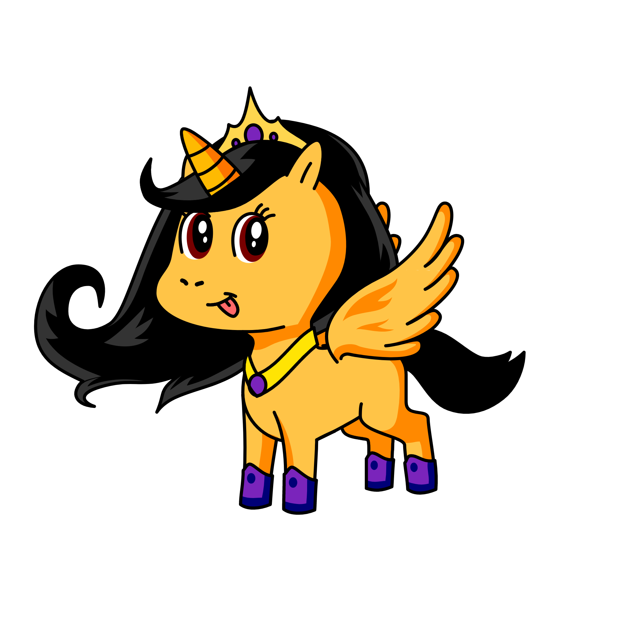 Clara ta, the unicorn