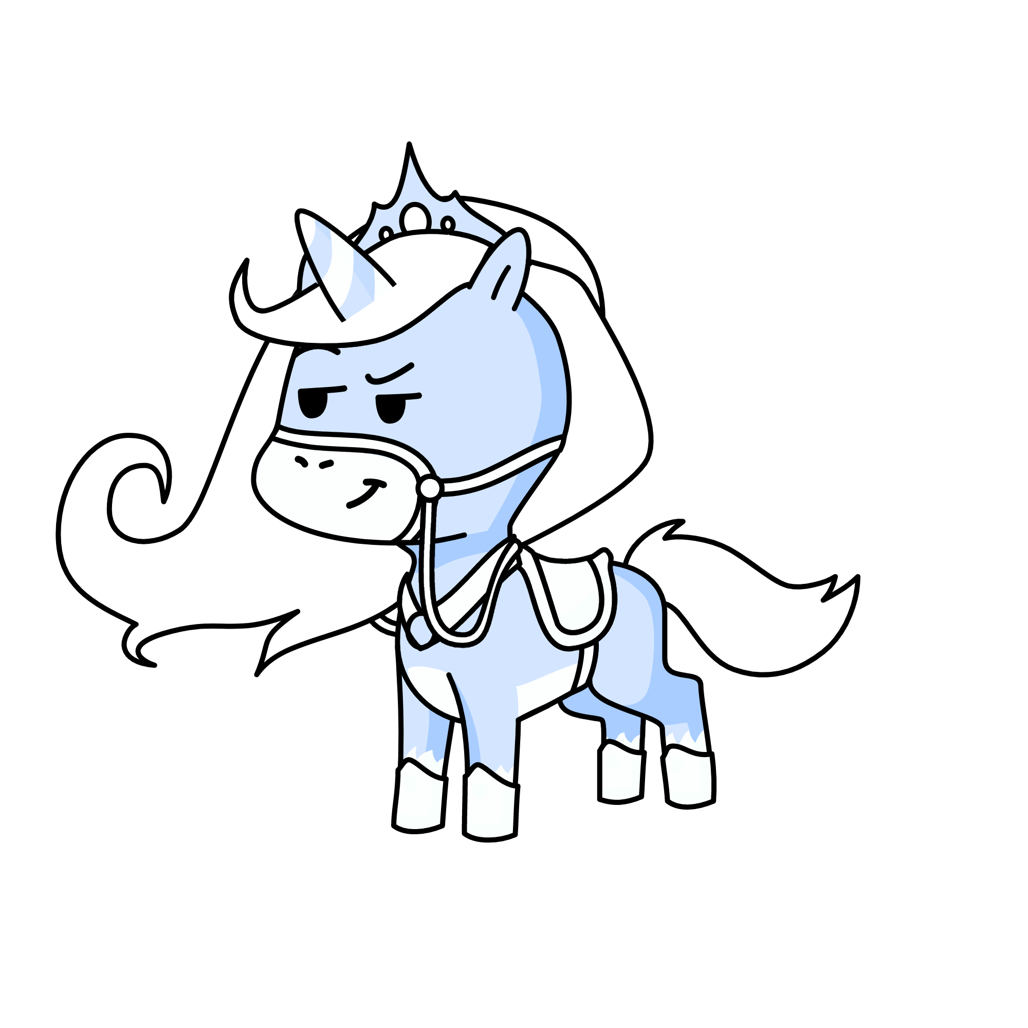 Sky, the unicorn
