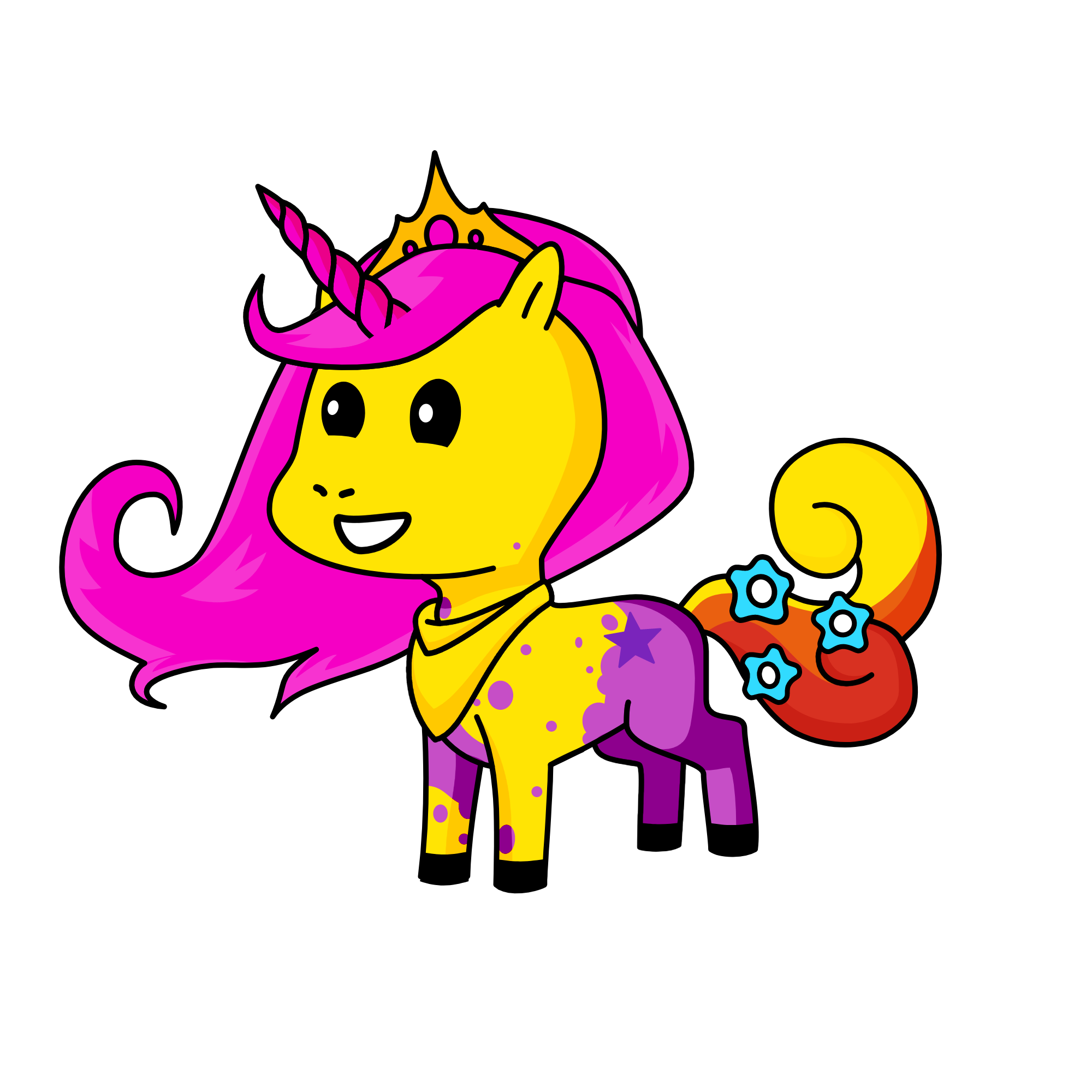 princess tiara, the unicorn