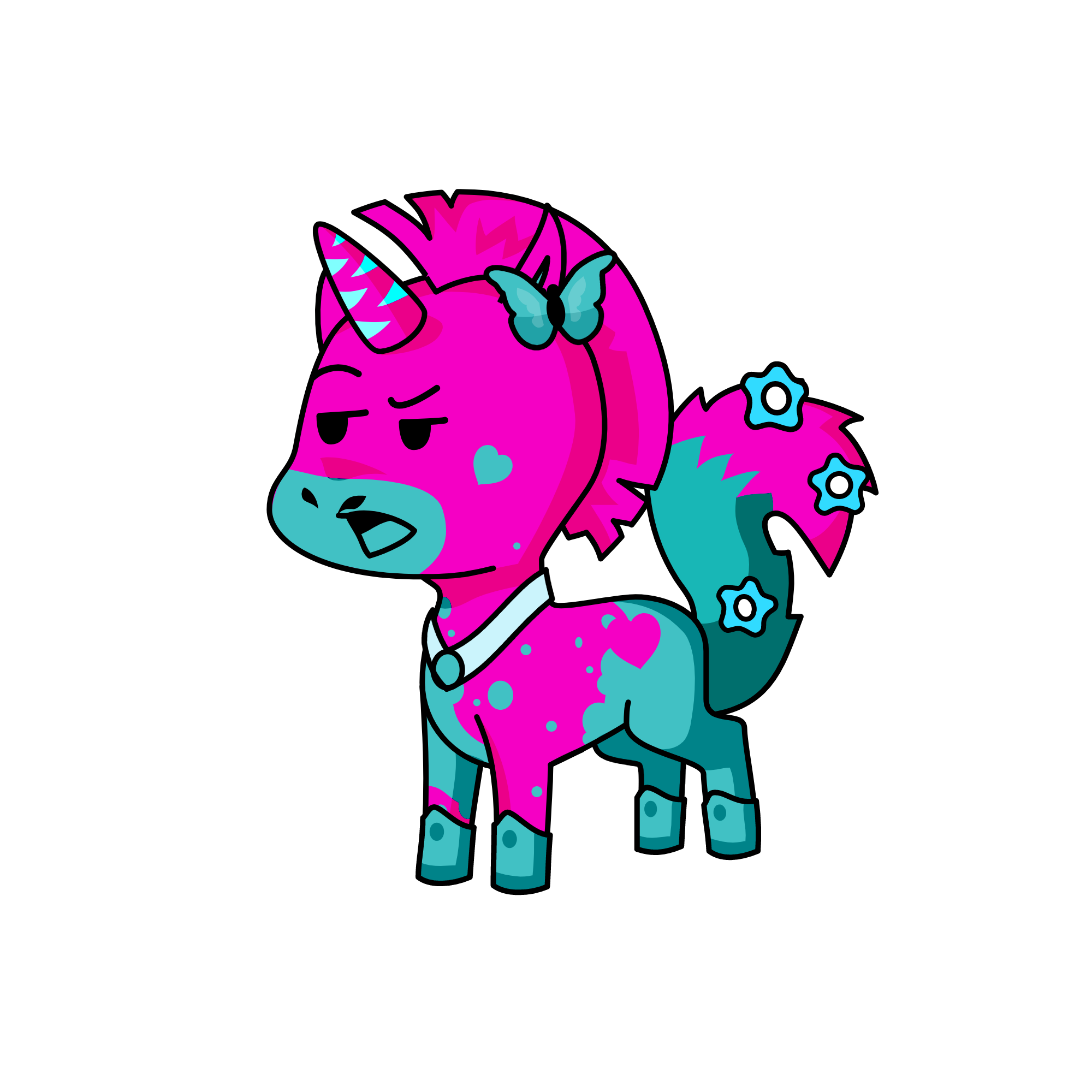 My SZpagetki, the unicorn