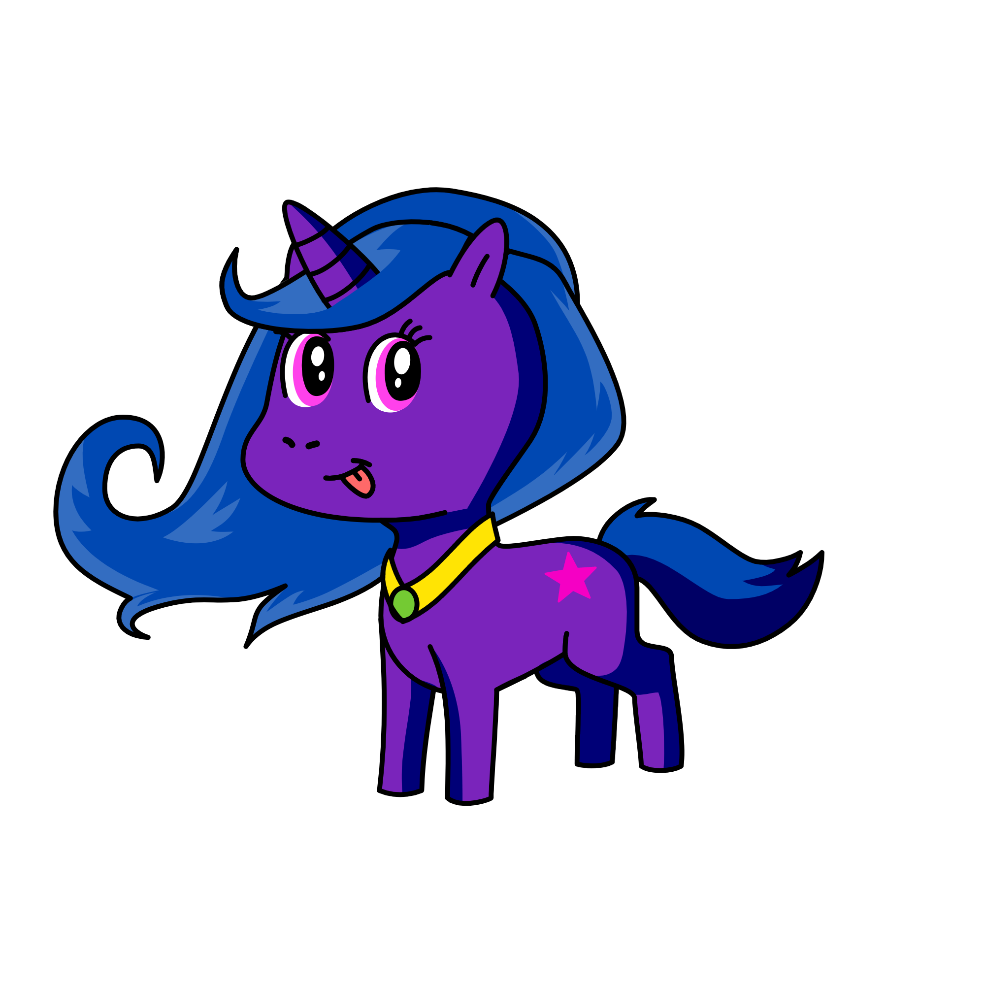 twilight sparkle amulet, the unicorn