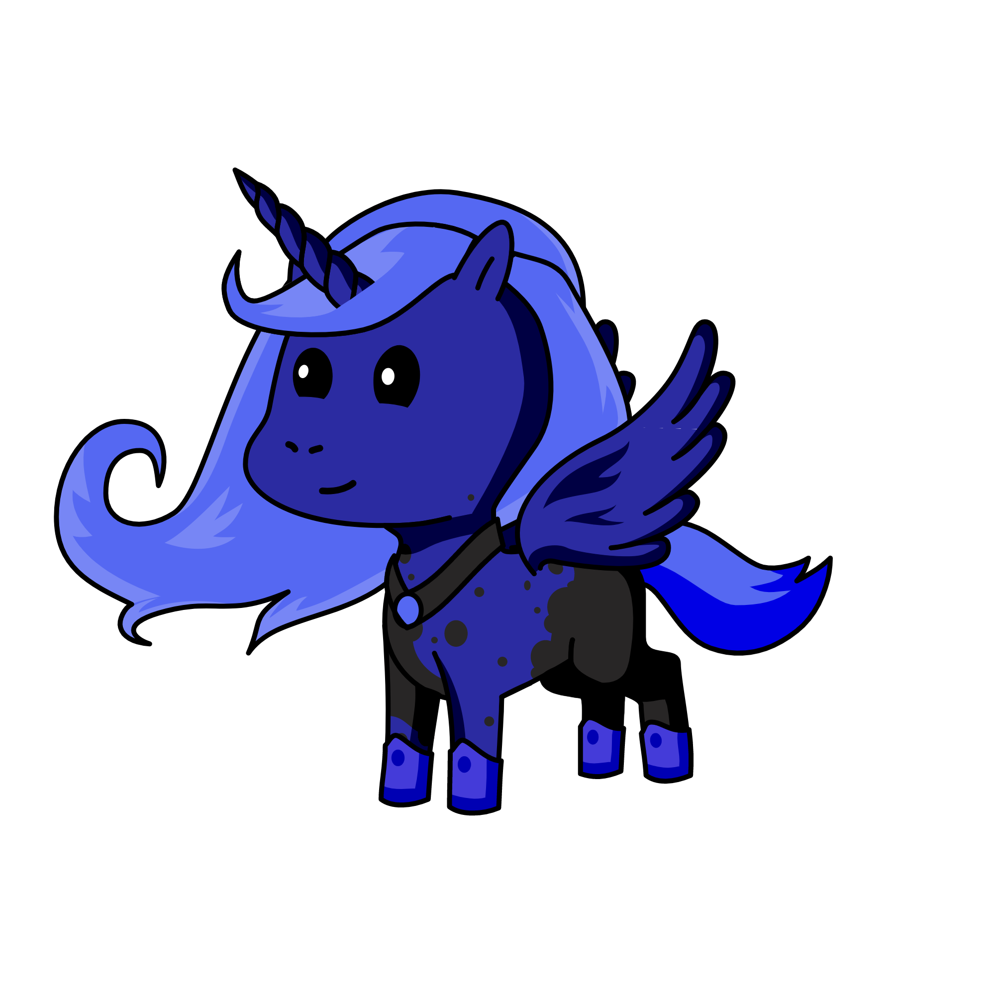 luna, the unicorn