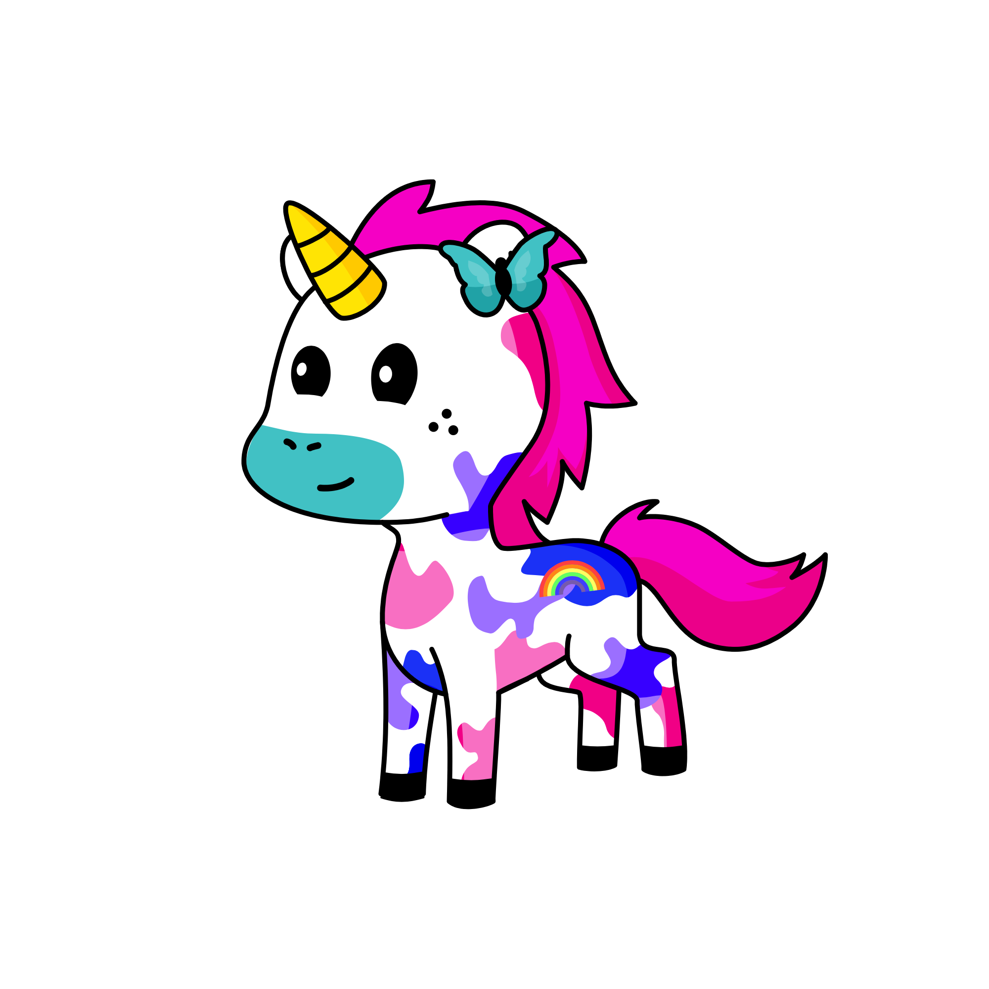 C.C, the unicorn