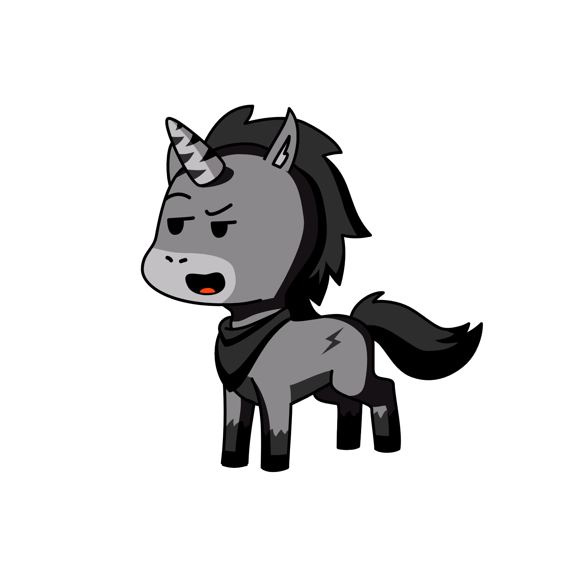 Thunder, the unicorn