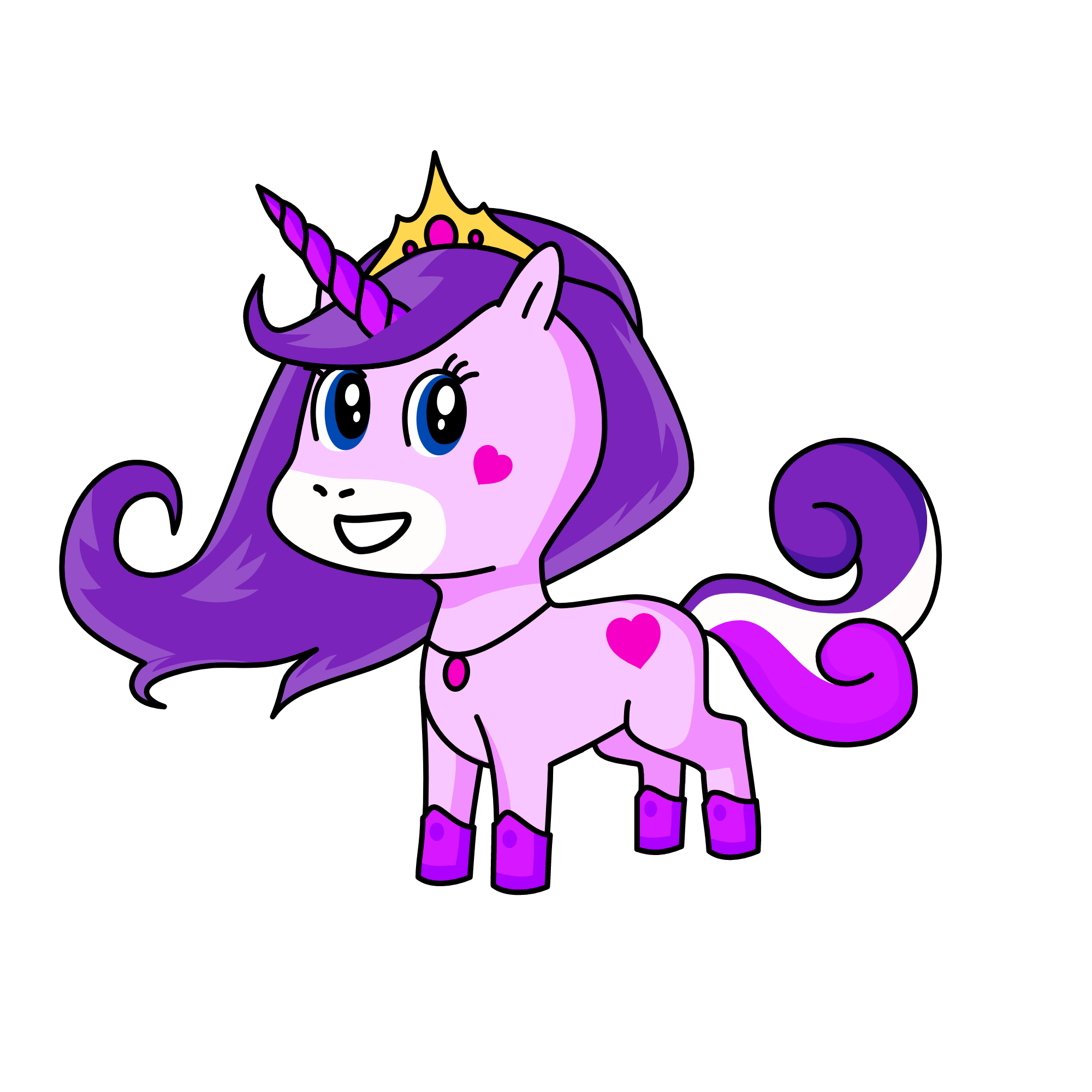 dusk, the unicorn