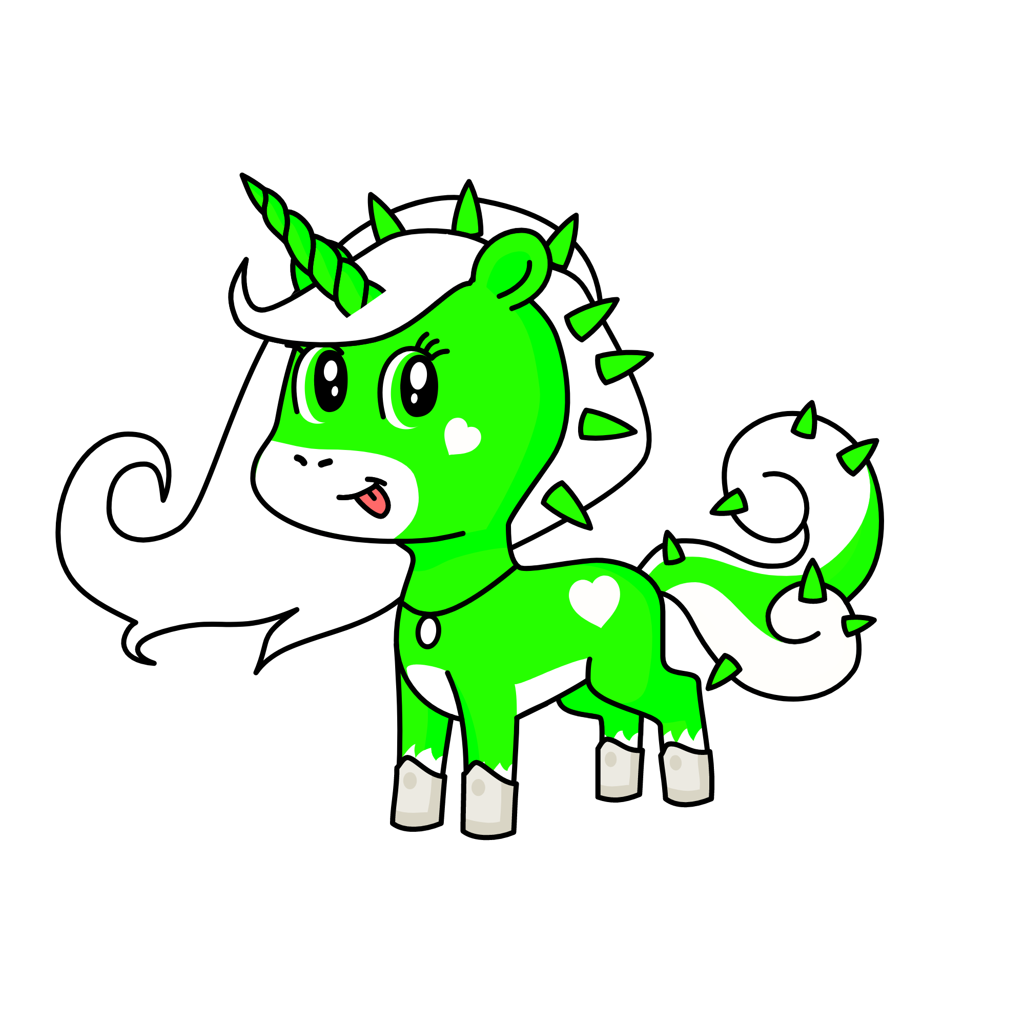 Sparty, the unicorn