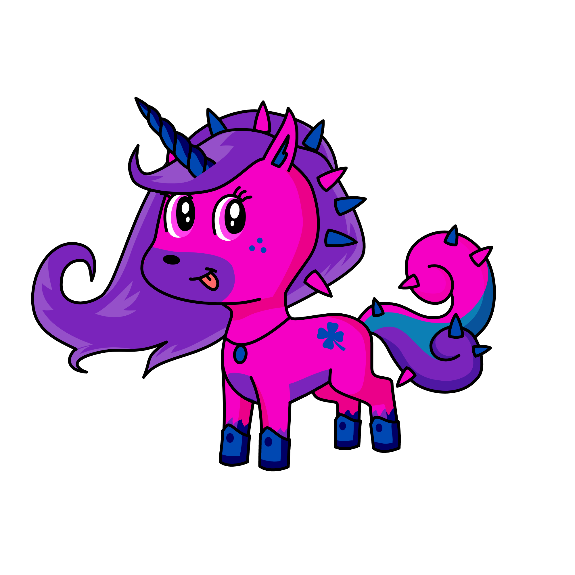 cotton candy, the unicorn