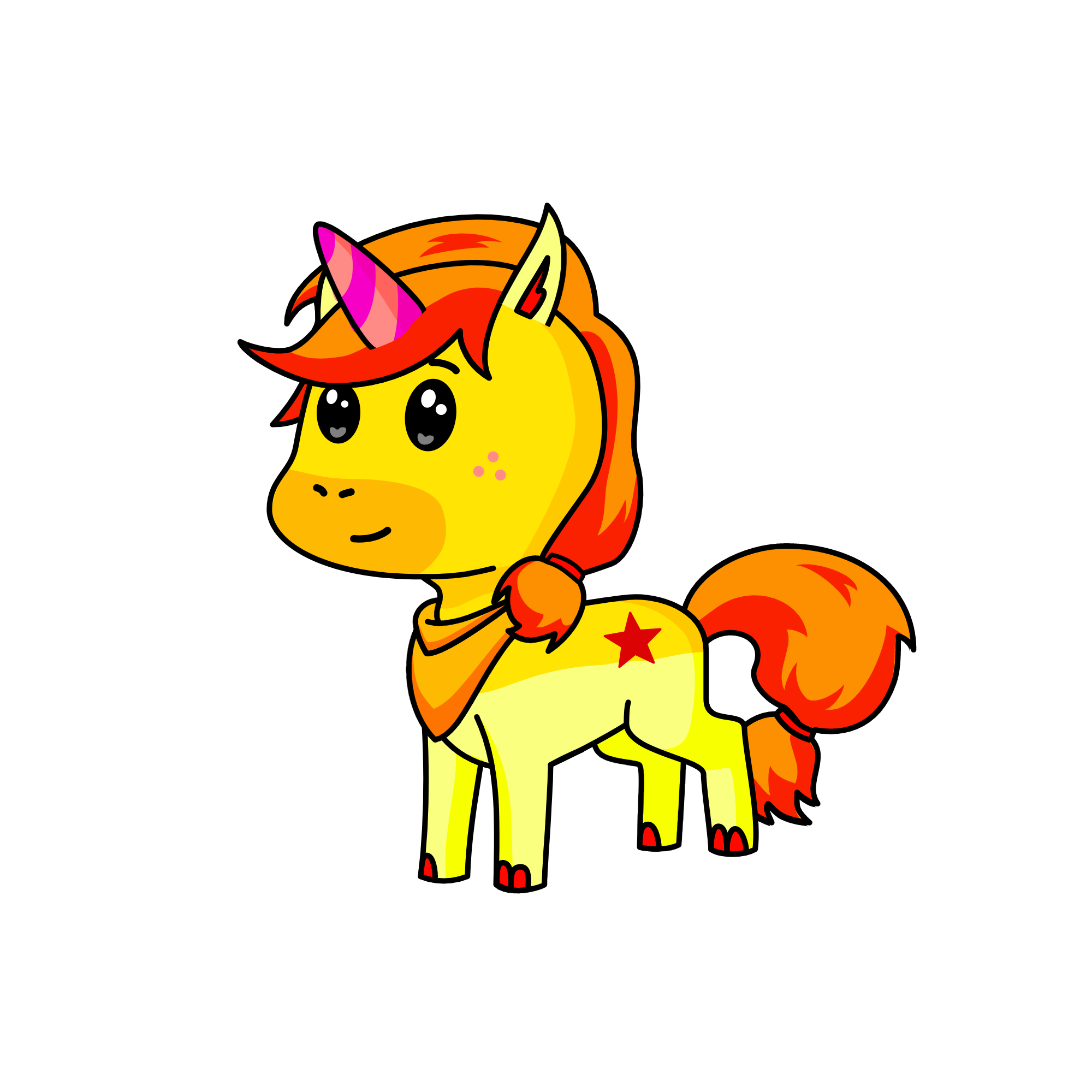 dawn, the unicorn