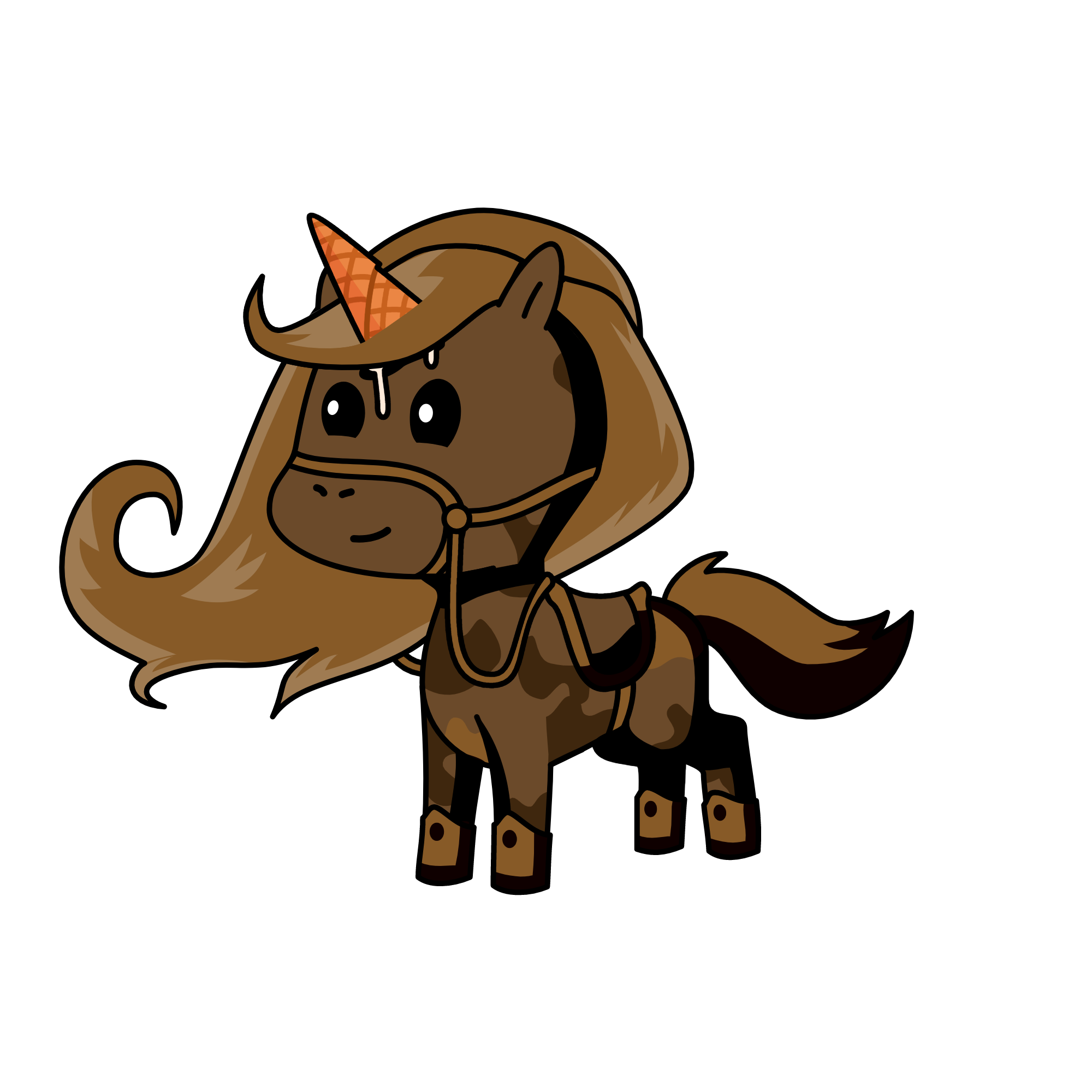 choclete chip, the unicorn