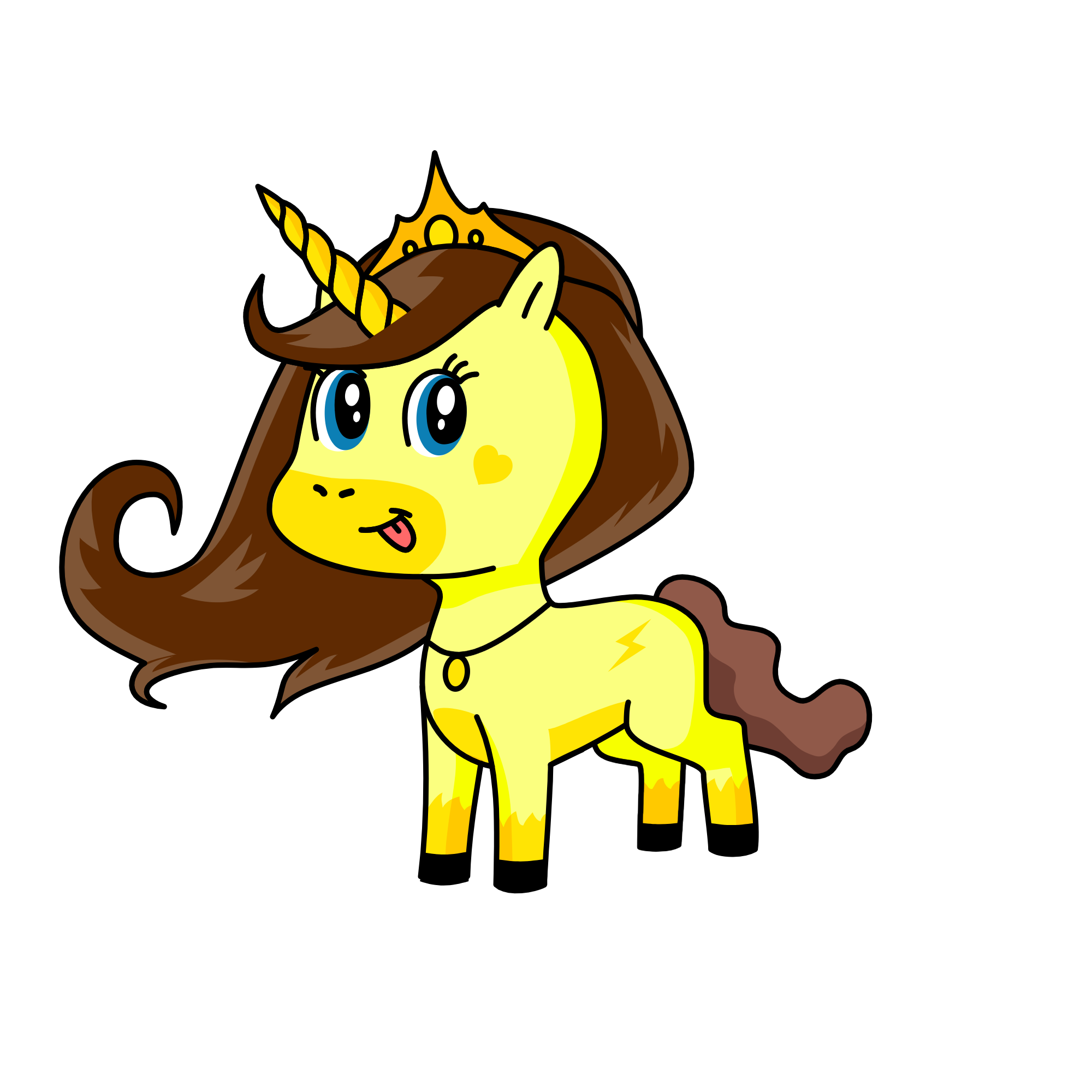 Belle, the unicorn