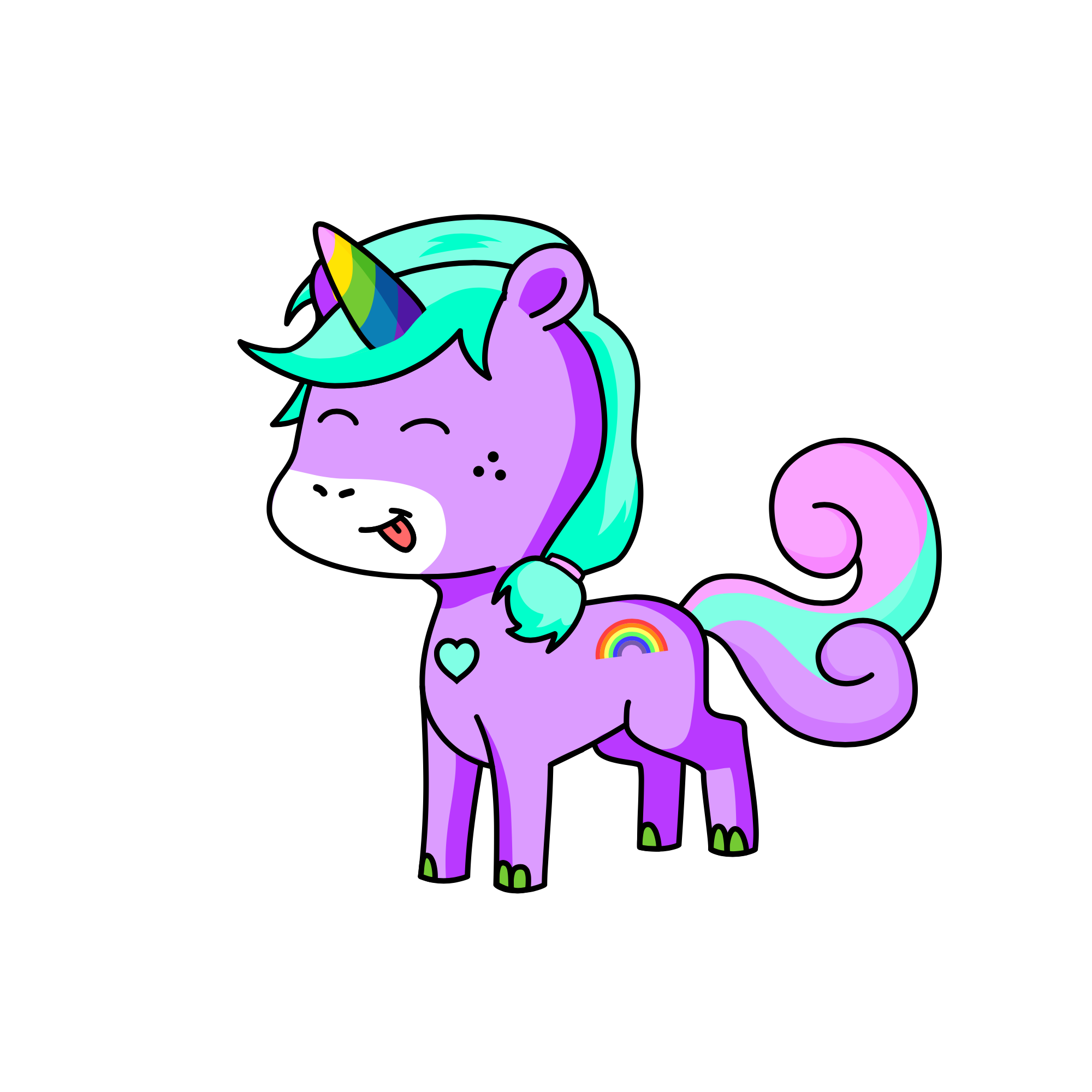 pastelia, the unicorn