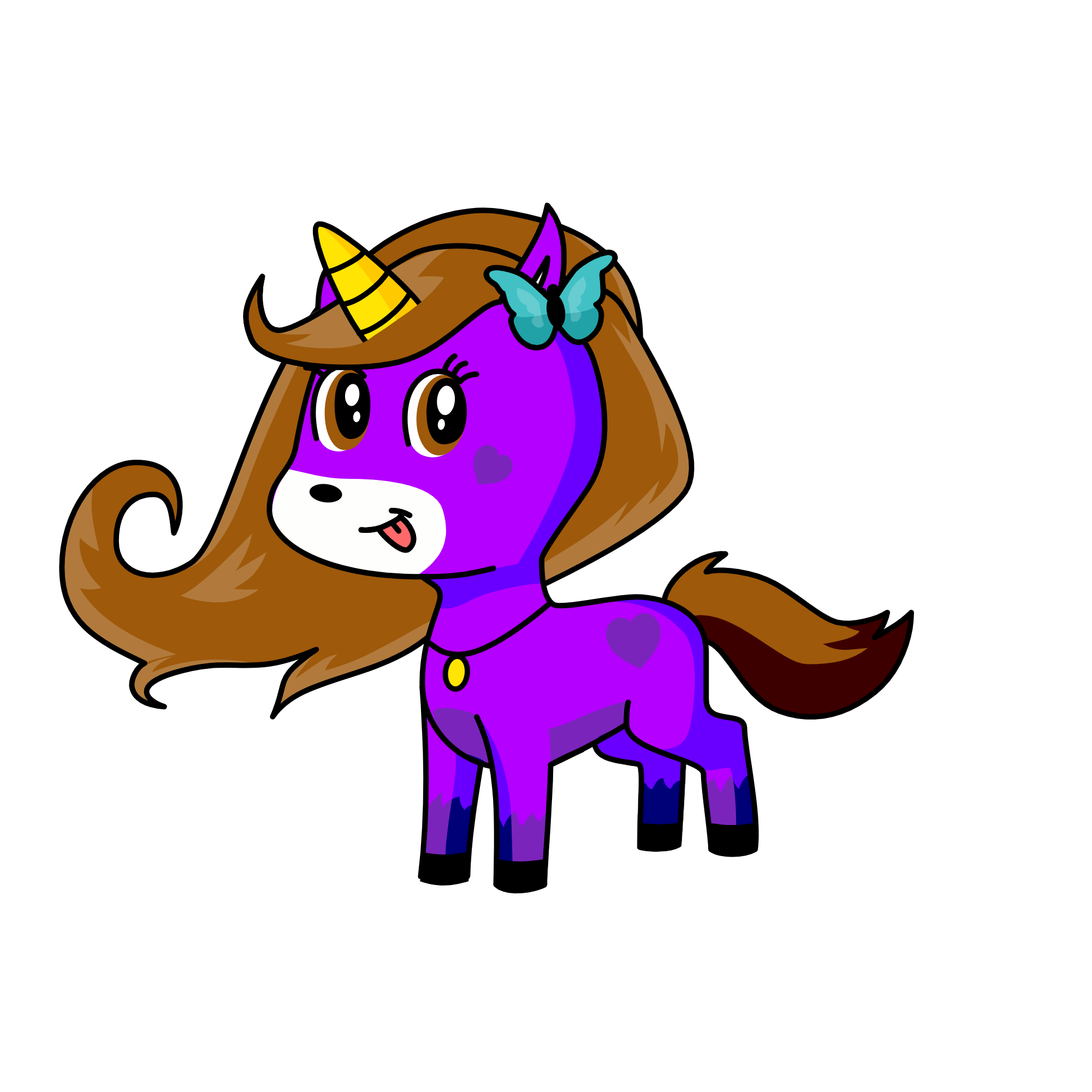 Heaven, the unicorn