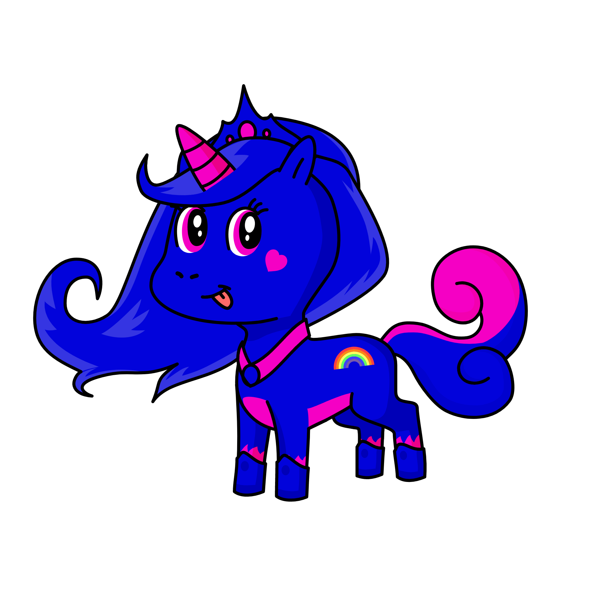 unicornsblue._.Barry, the unicorn