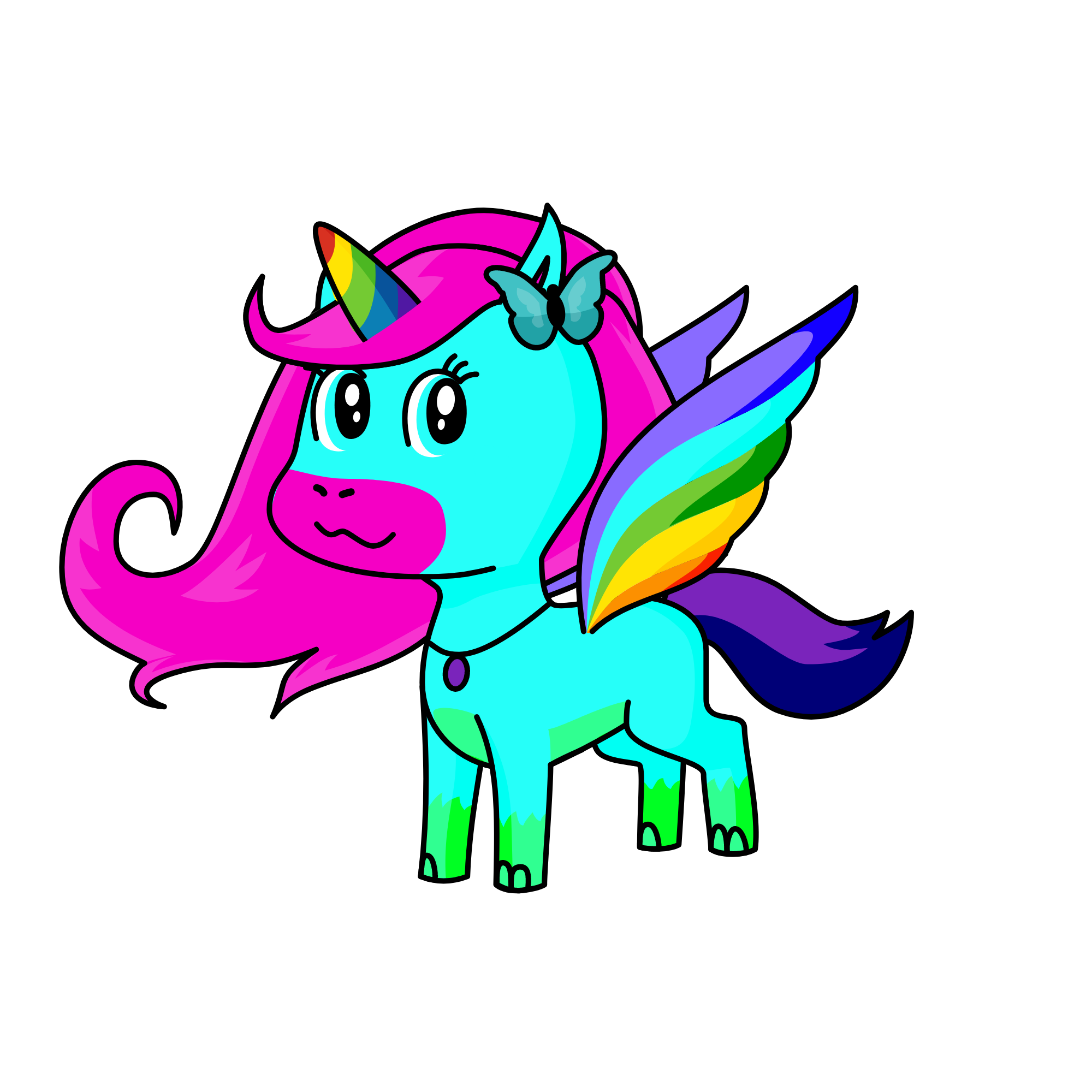 hermosa, the unicorn