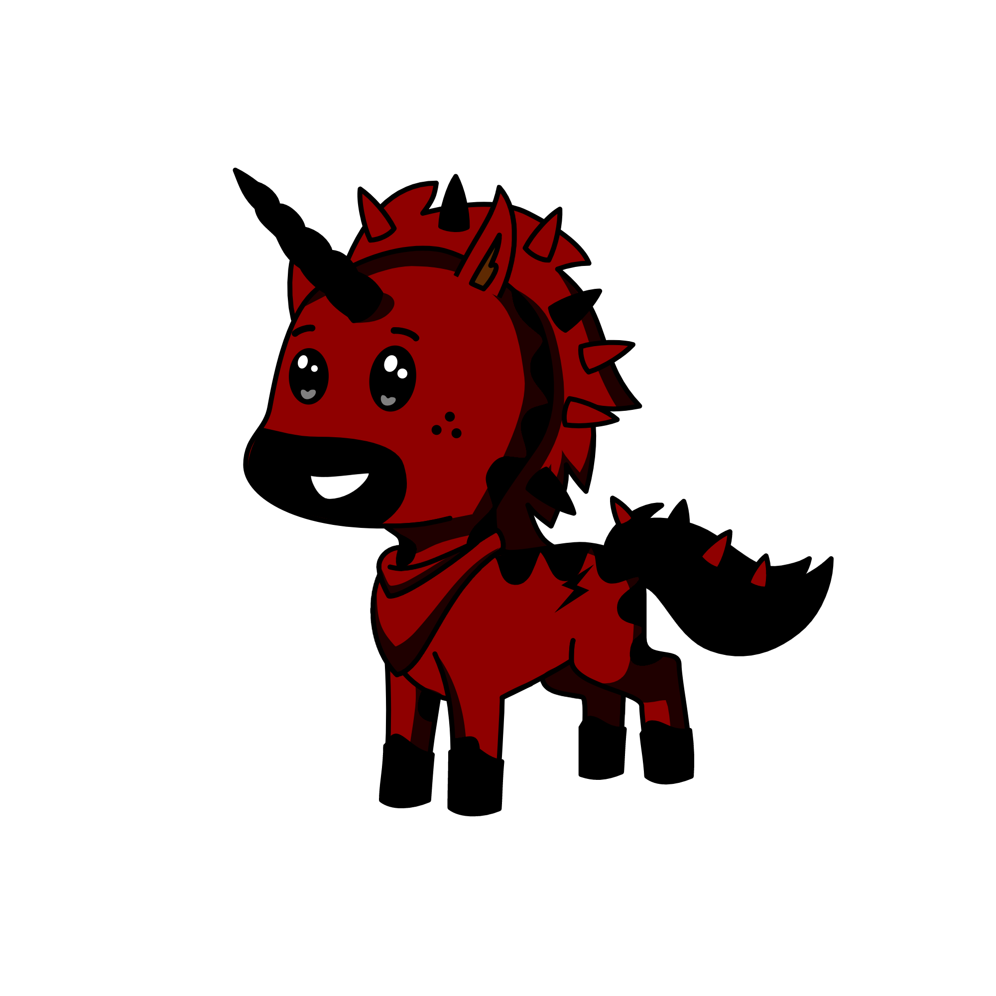 thatunucornsis._.aredbullet, the unicorn