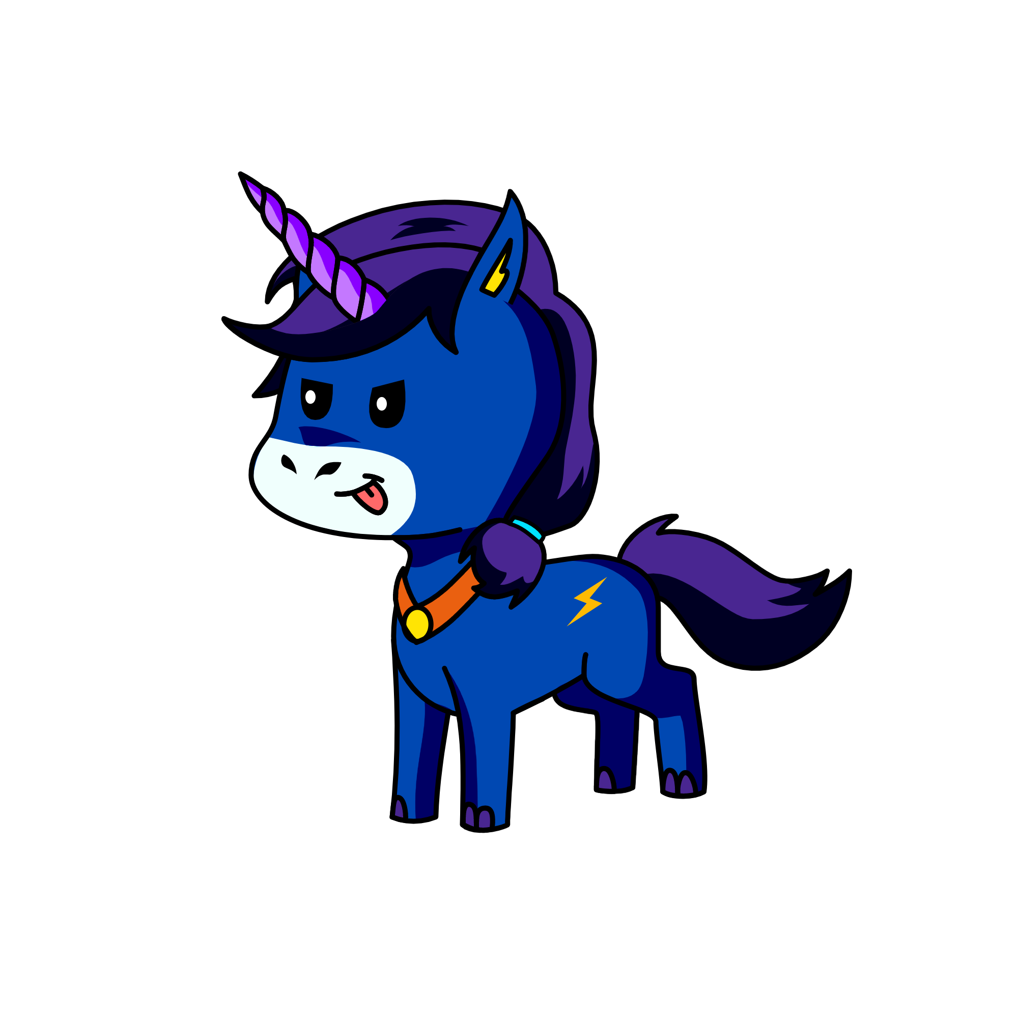 Flash, the unicorn