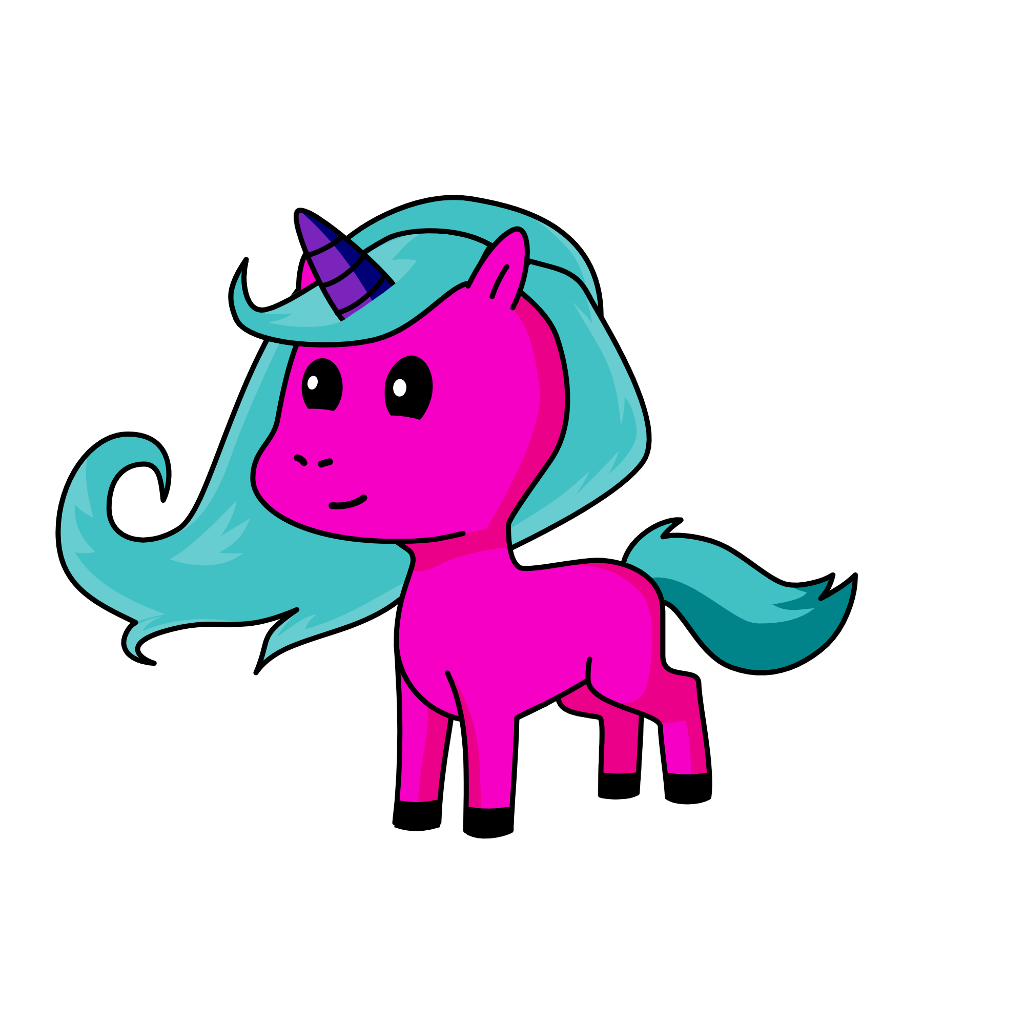Lovely, the unicorn