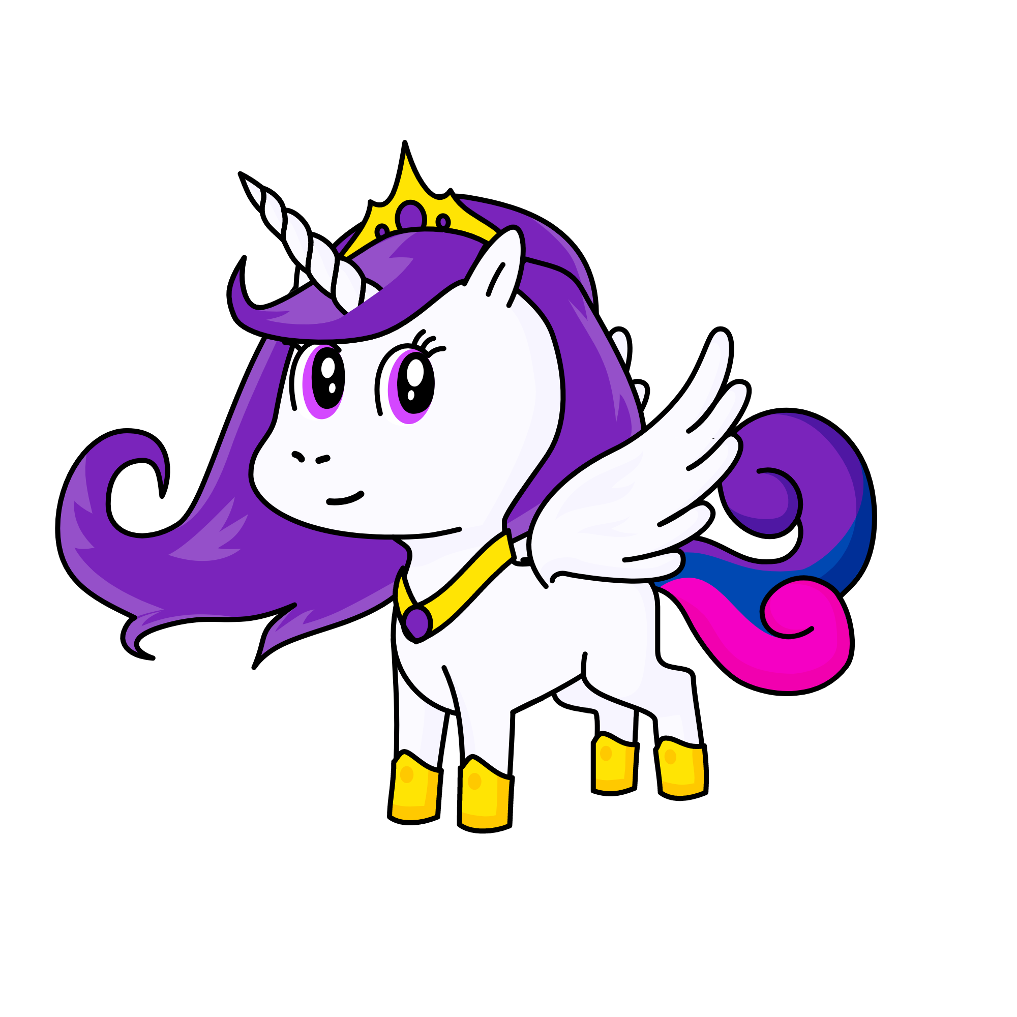 Celestia, the unicorn