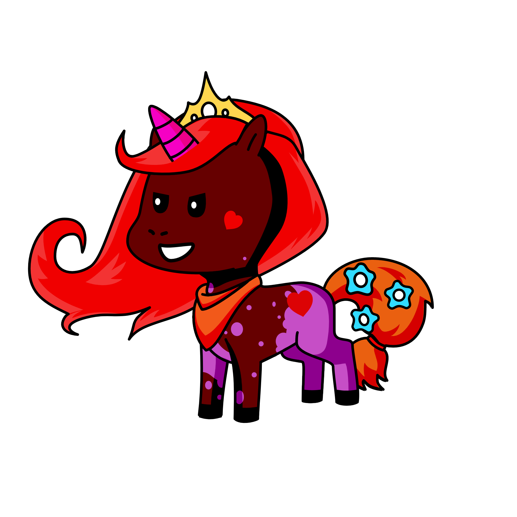 sad nay, the unicorn