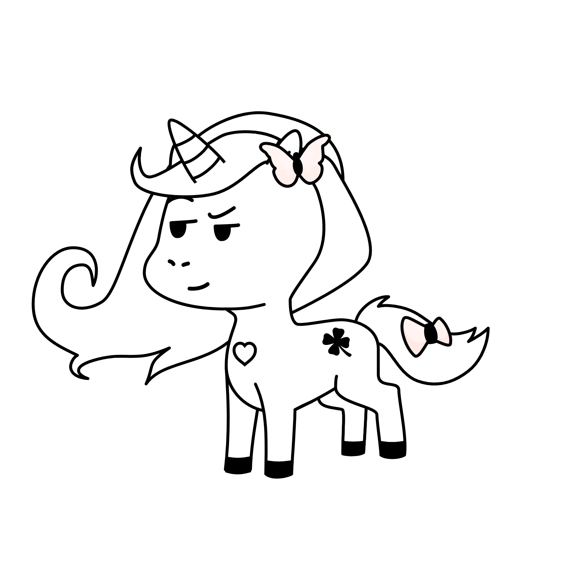 color-mecorn, the unicorn