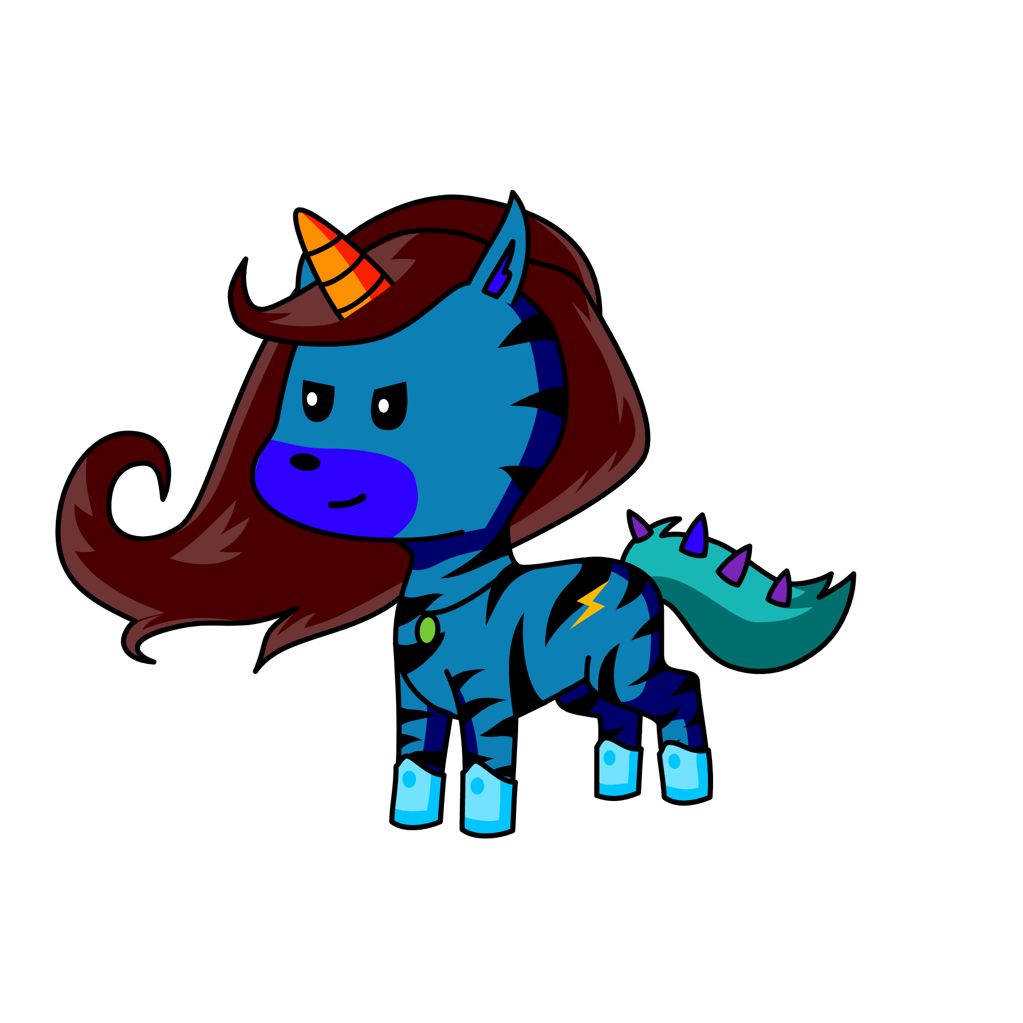 nhenwhjNSJH%X7auj, the unicorn