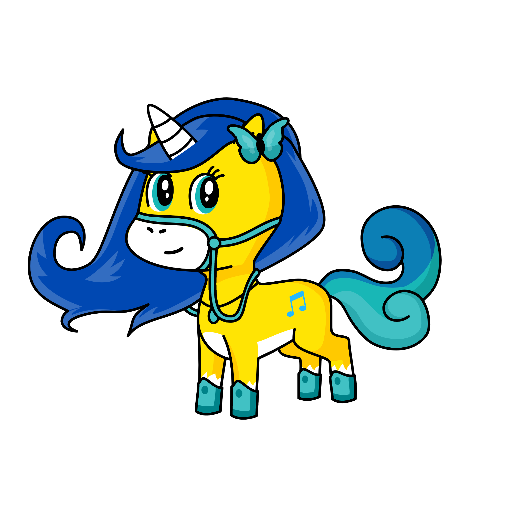 CelestiaGamez_B, the unicorn