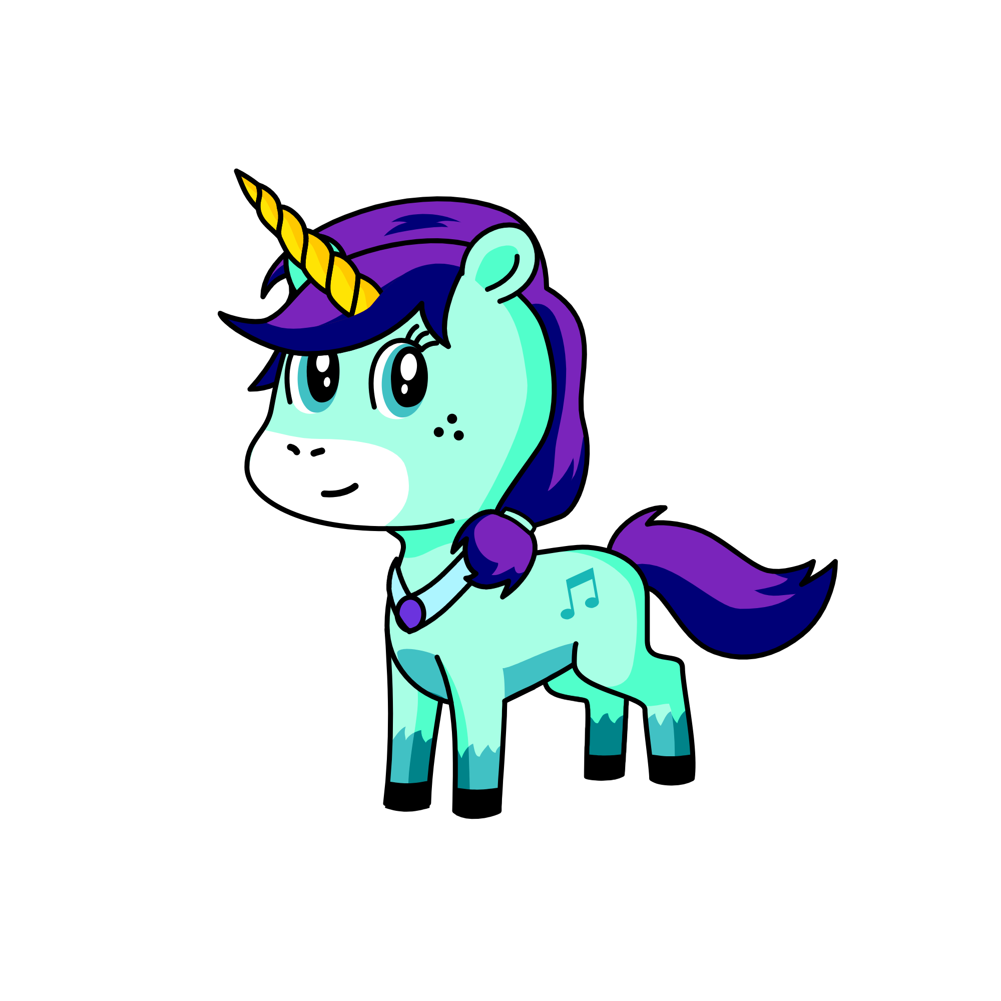 CLOUDIA, the unicorn