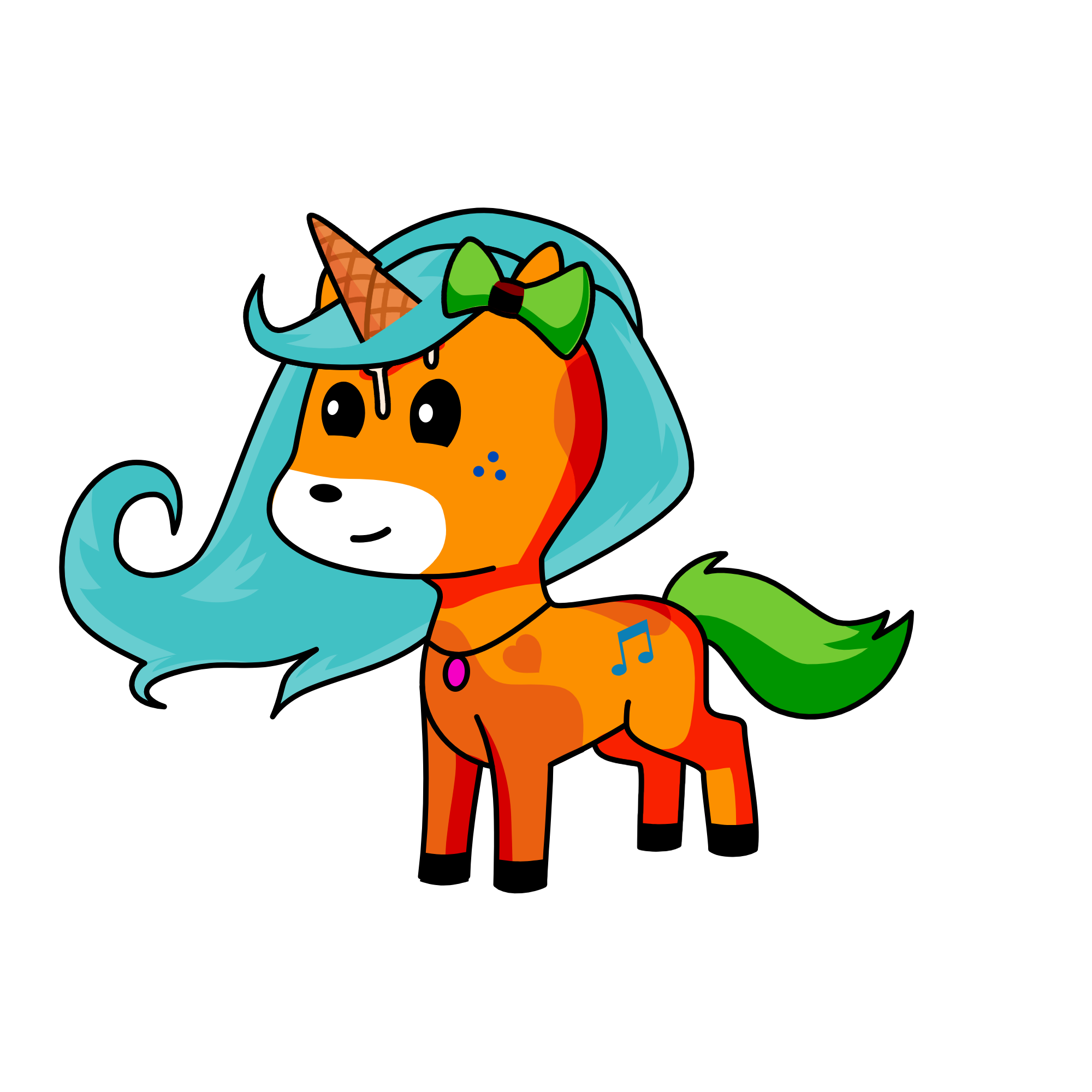 FIONA, the unicorn