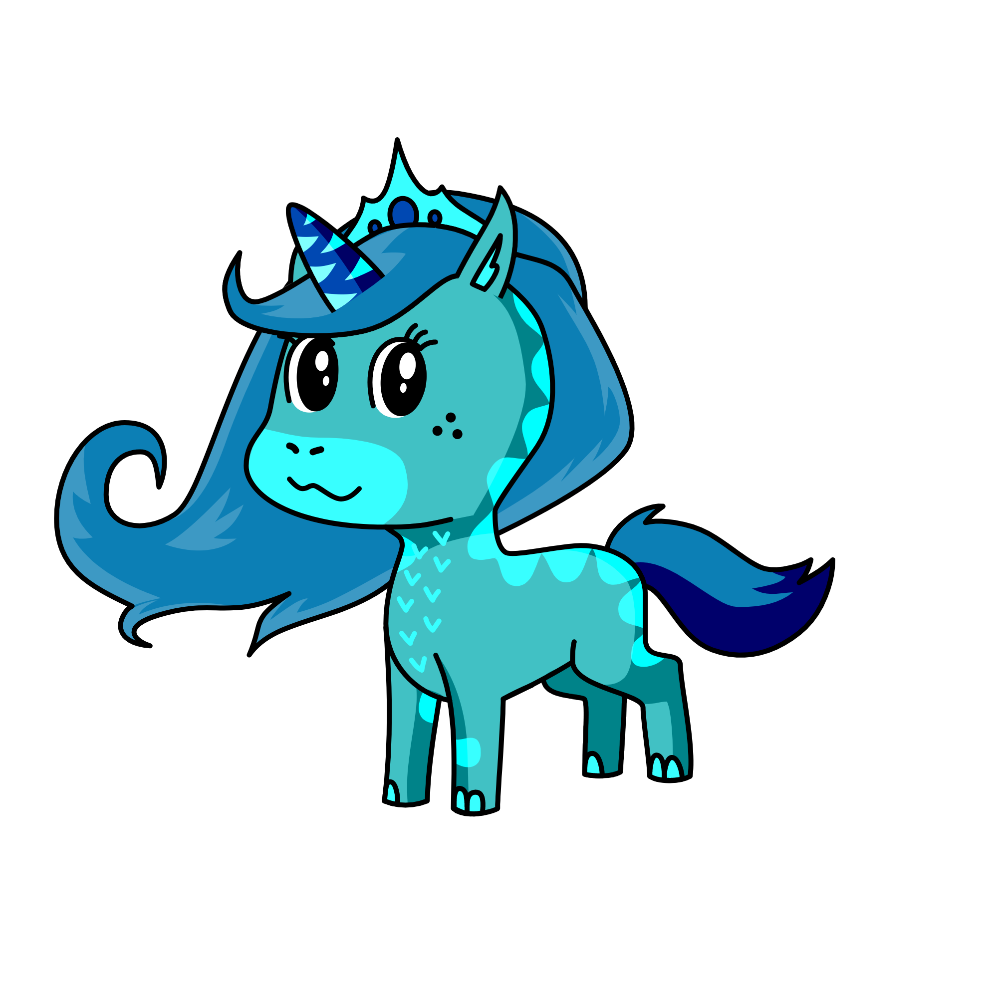 wave, the unicorn