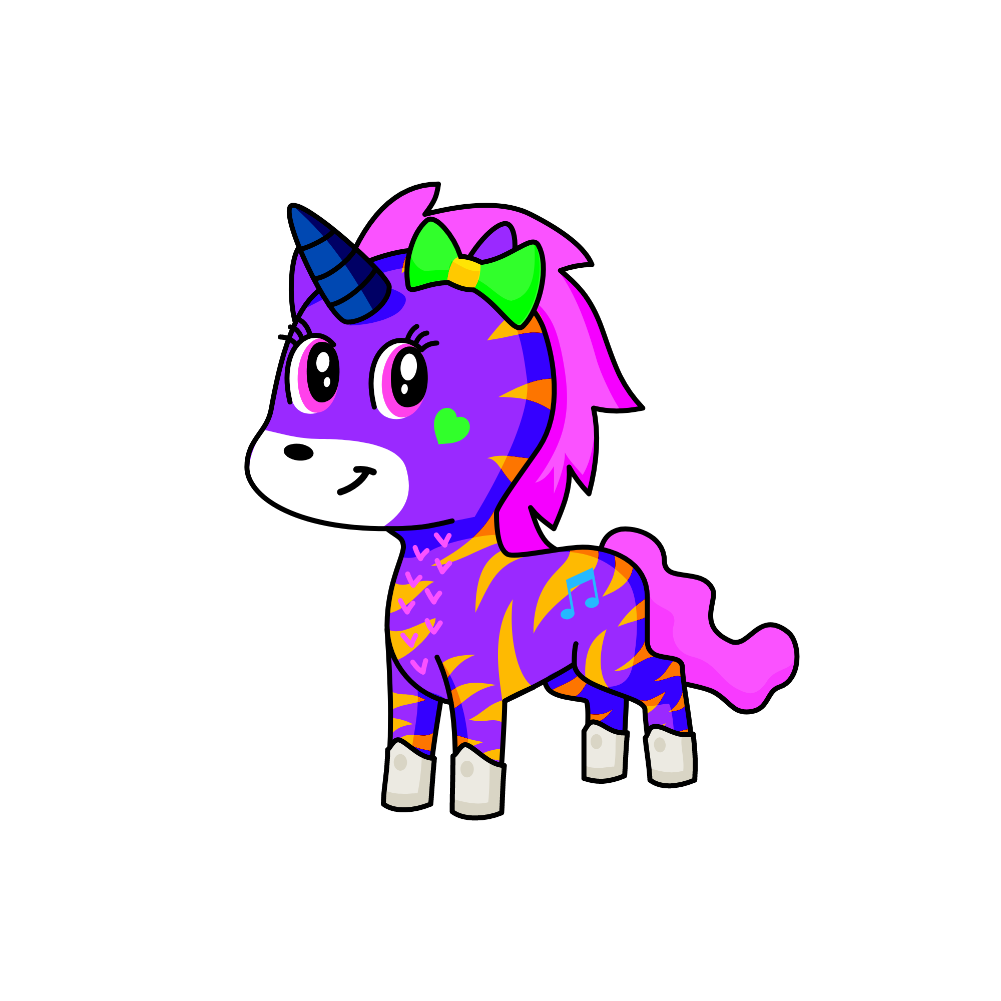 Bootsi Wootsi Snoochi, the unicorn