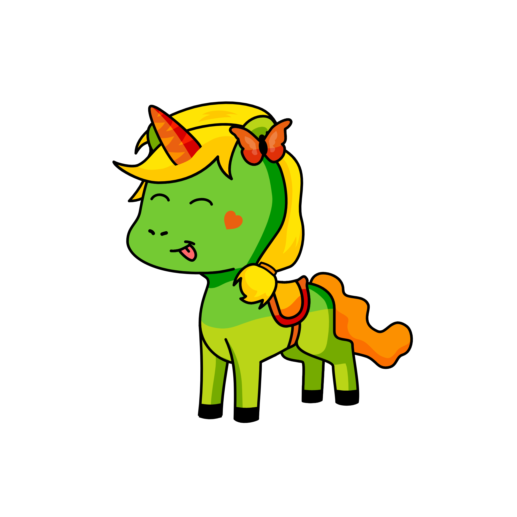 GARDEN GIRL ;), the unicorn