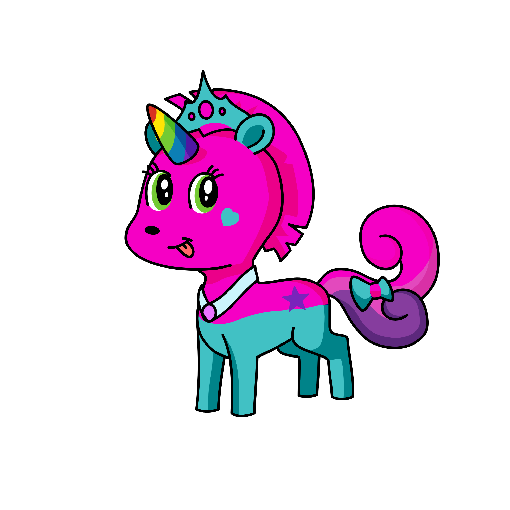 Elsa, the unicorn