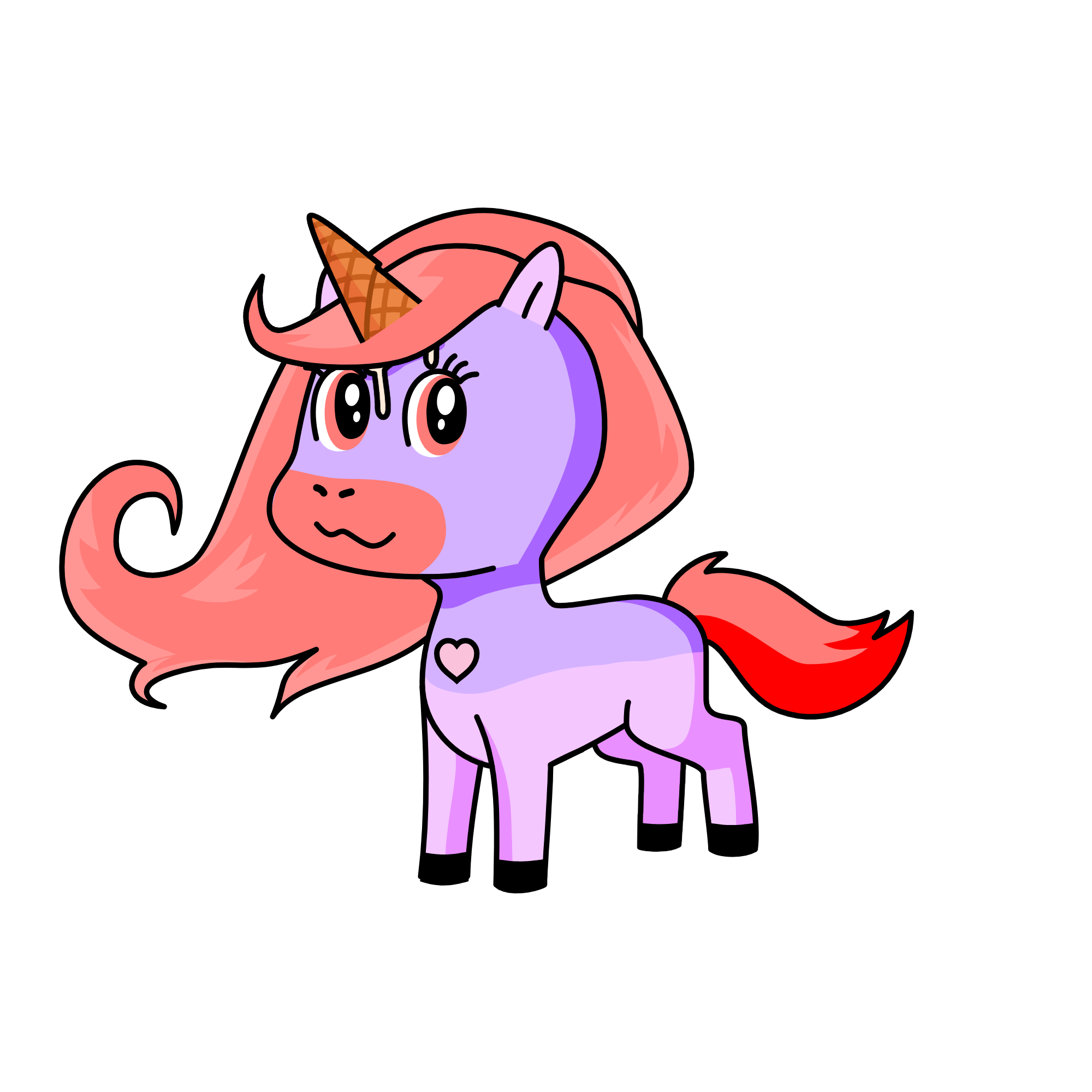 icecream, the unicorn