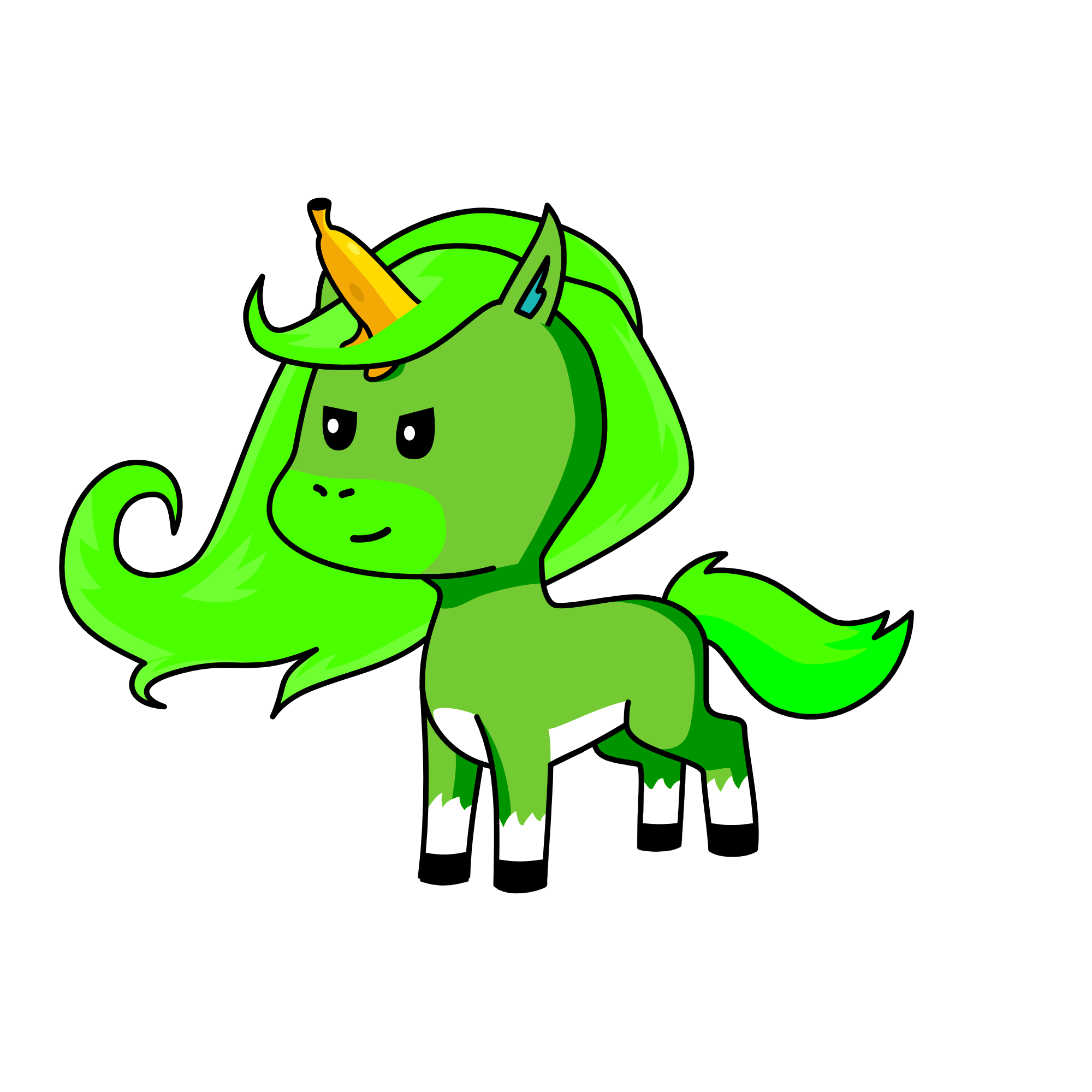 Grouch, the unicorn