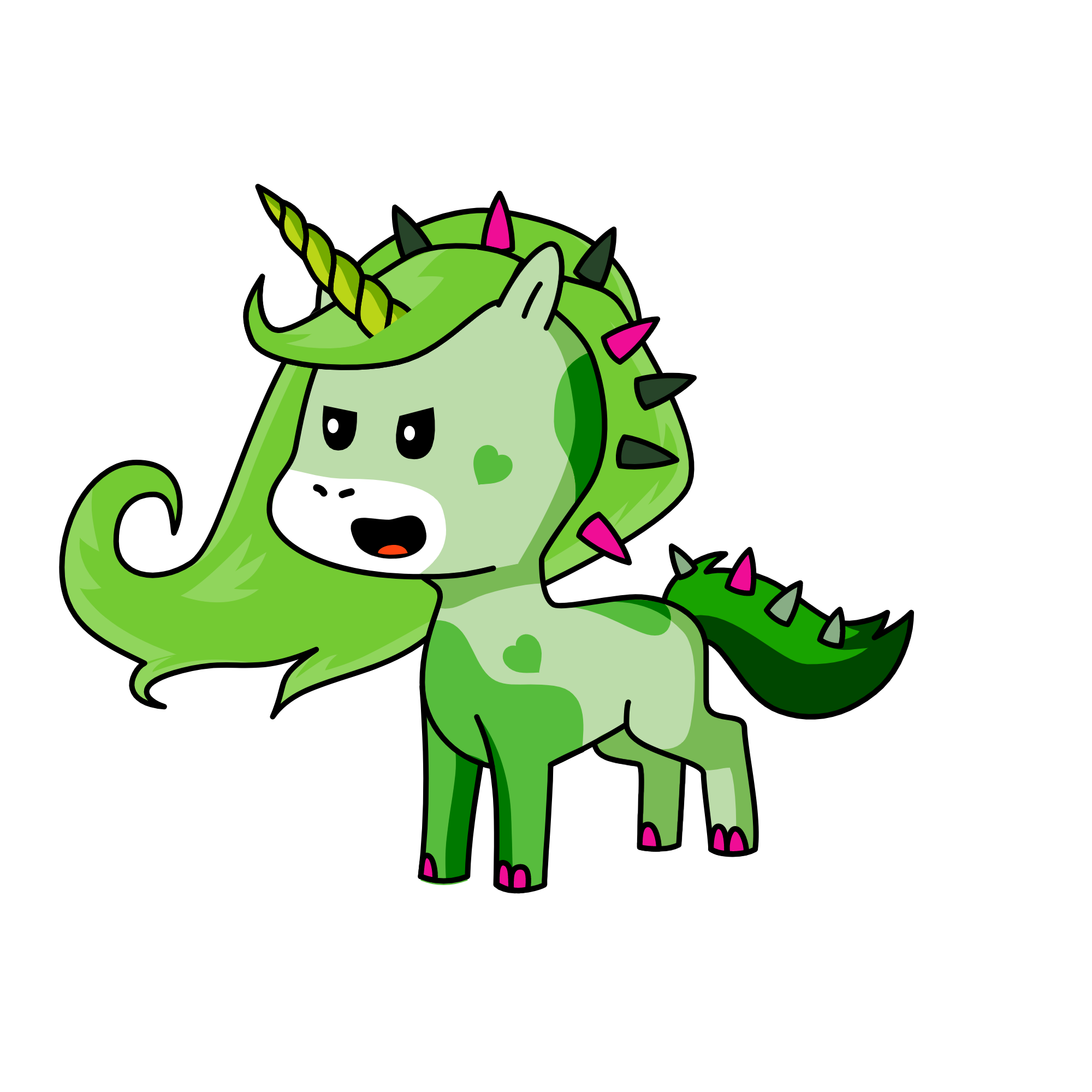 Grouch, the unicorn