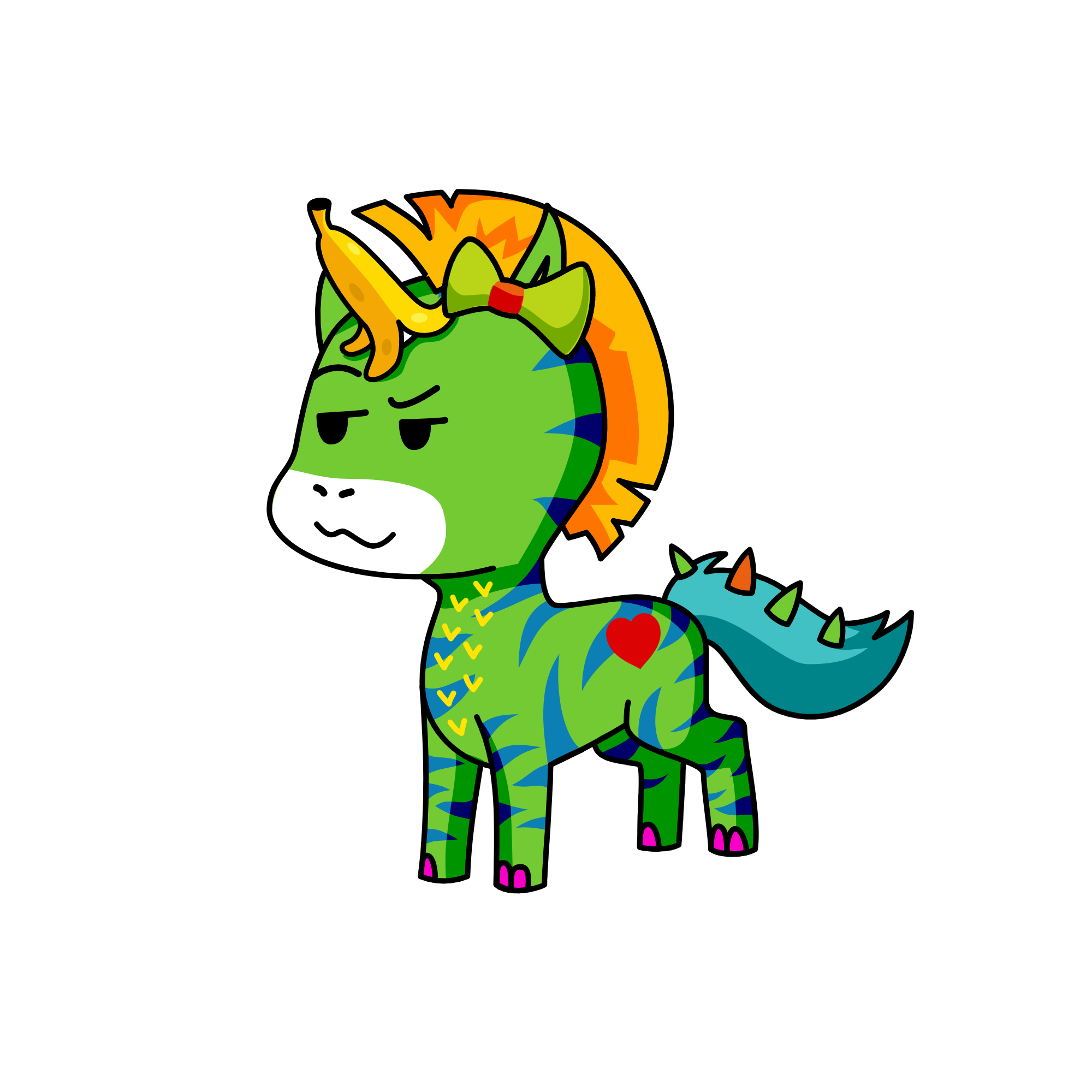 Raily, the unicorn