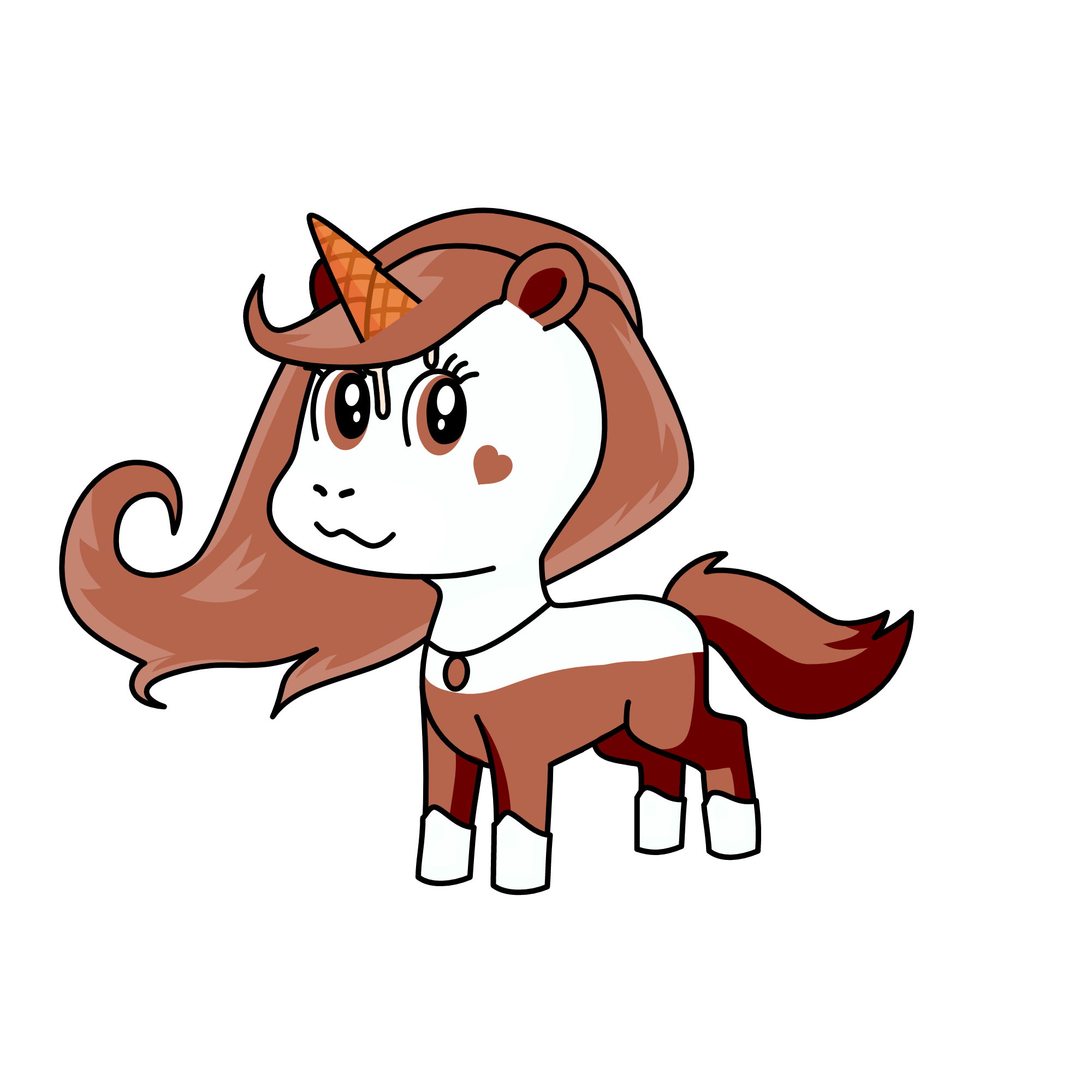 coco icecream, the unicorn