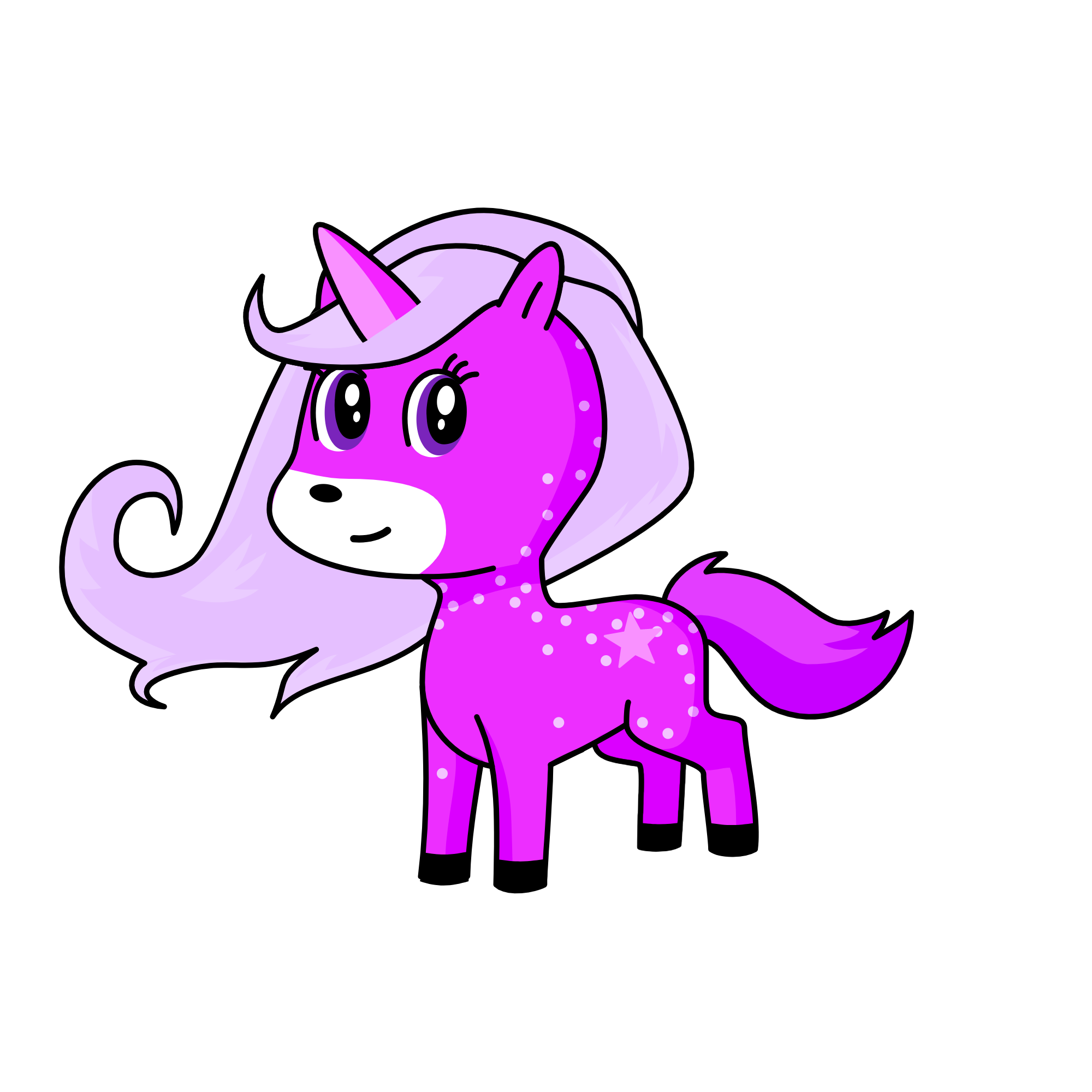 Galaxy, the unicorn