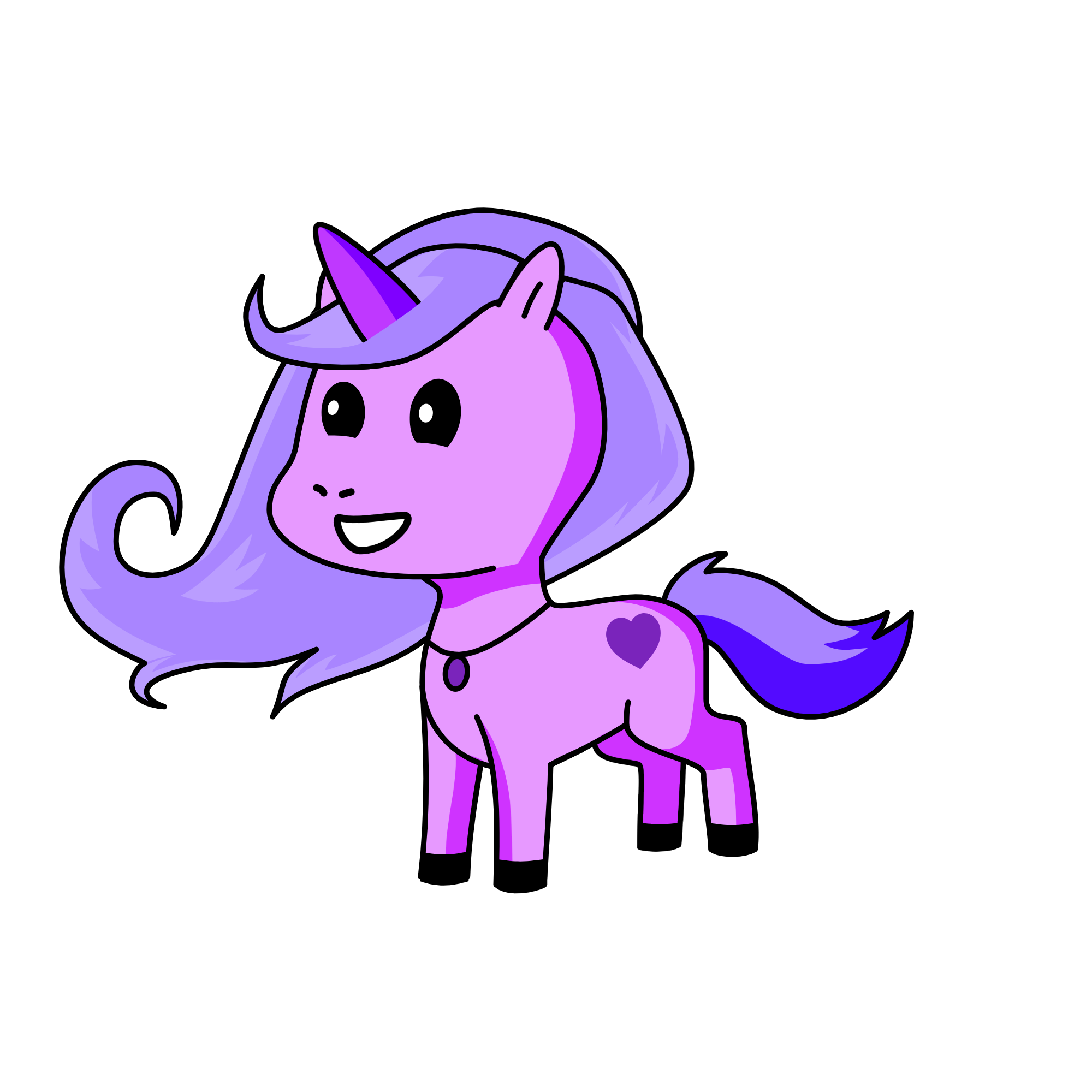 Voilet, the unicorn