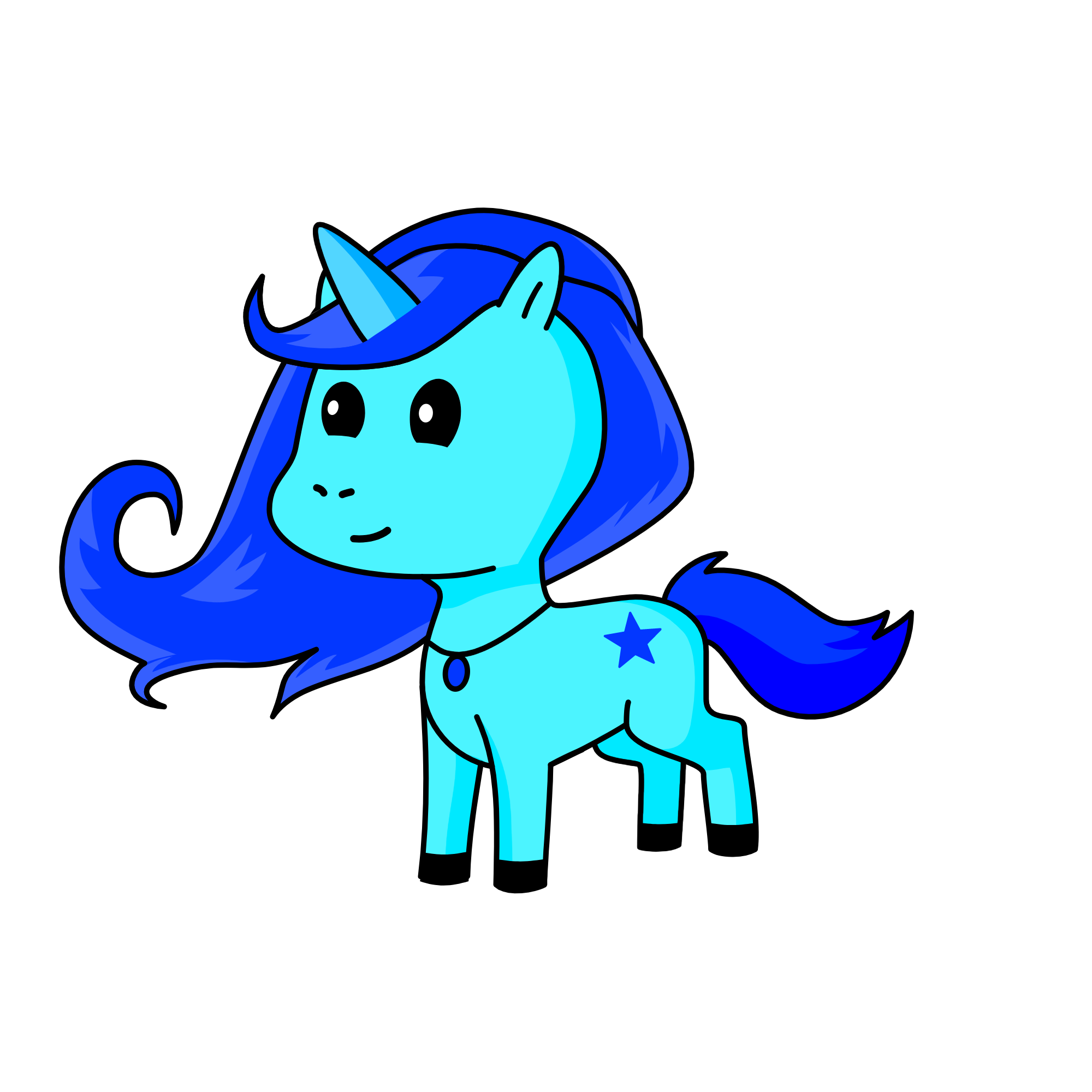 Galaxy, the unicorn
