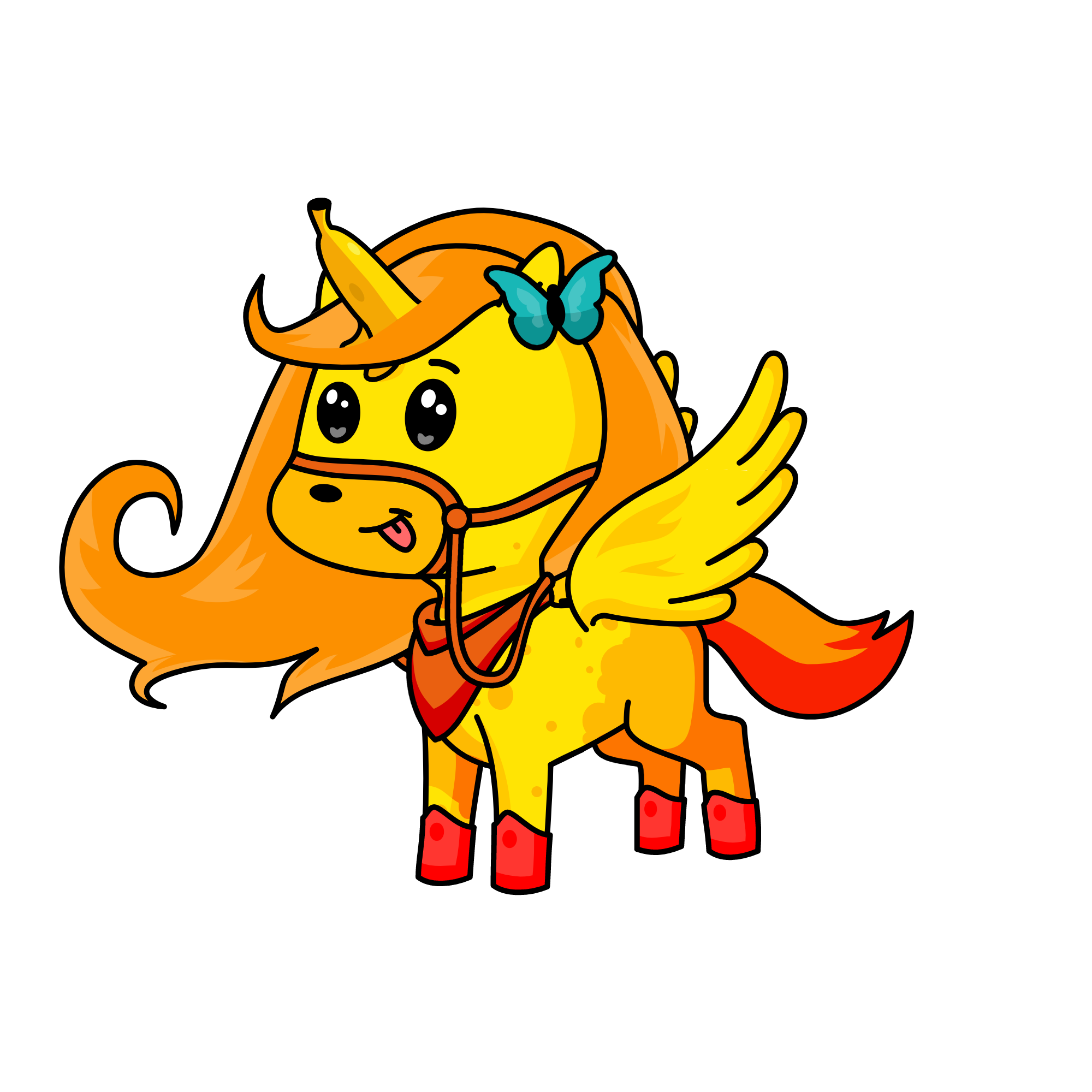 bananna, the unicorn