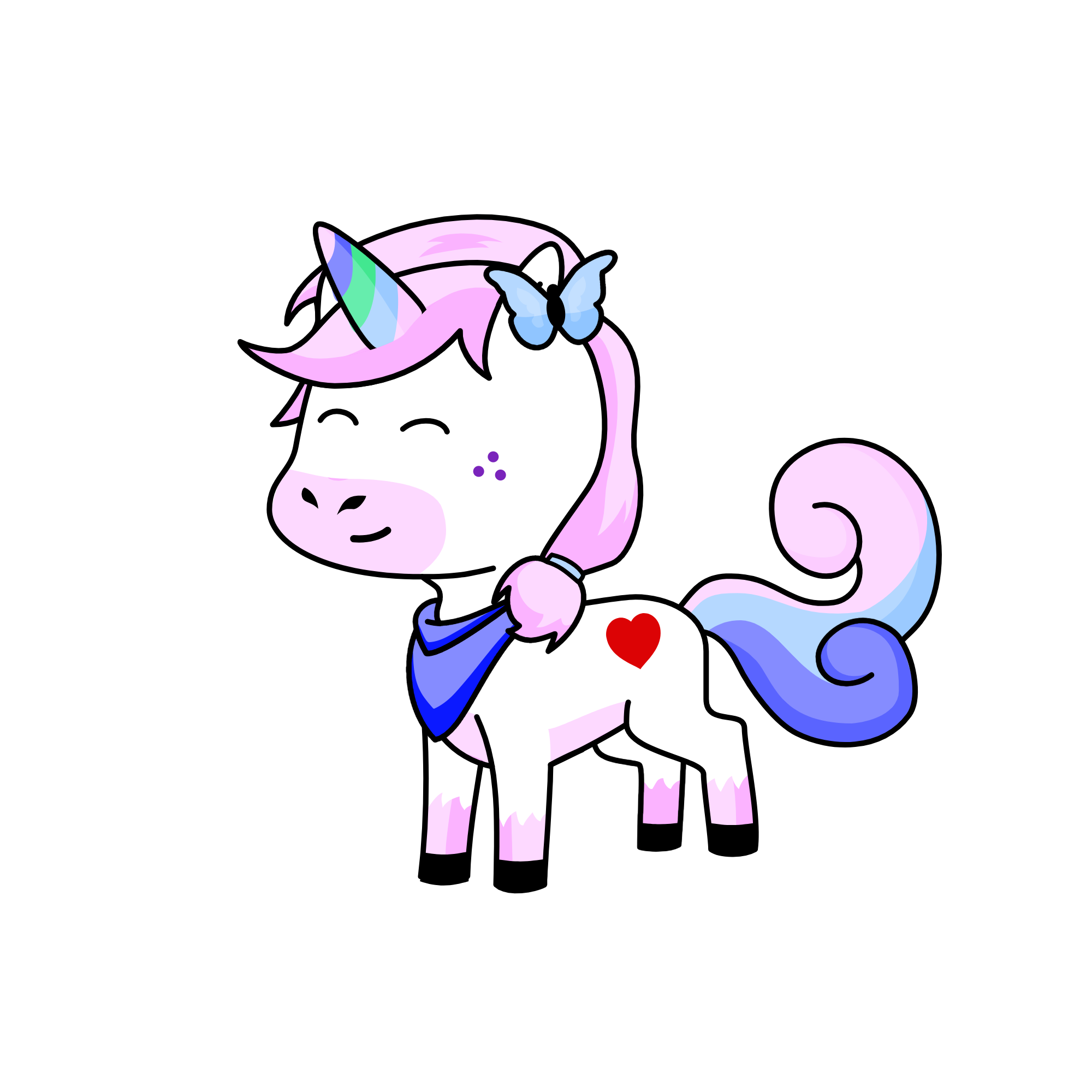 Luna, the unicorn