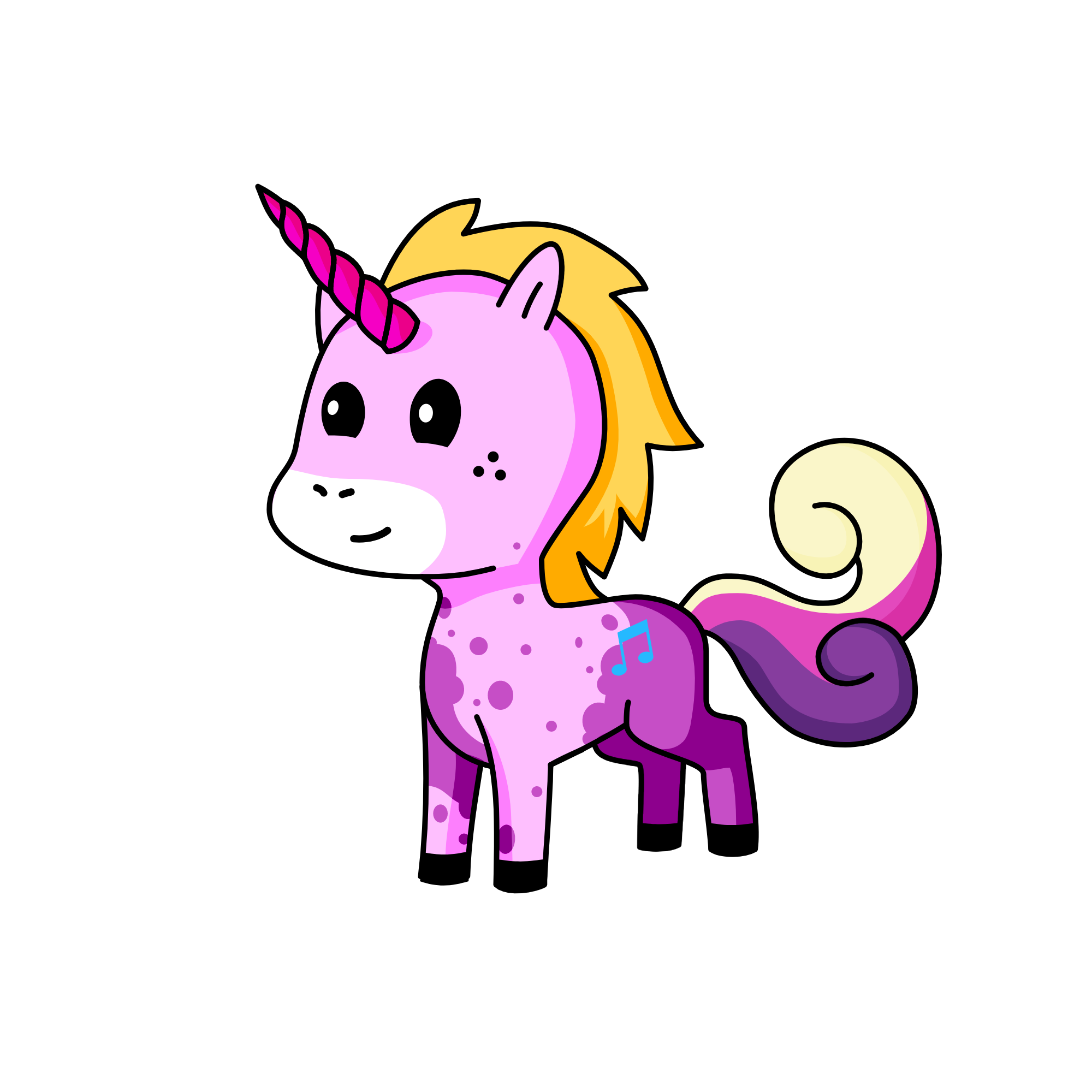 Musicaly, the unicorn