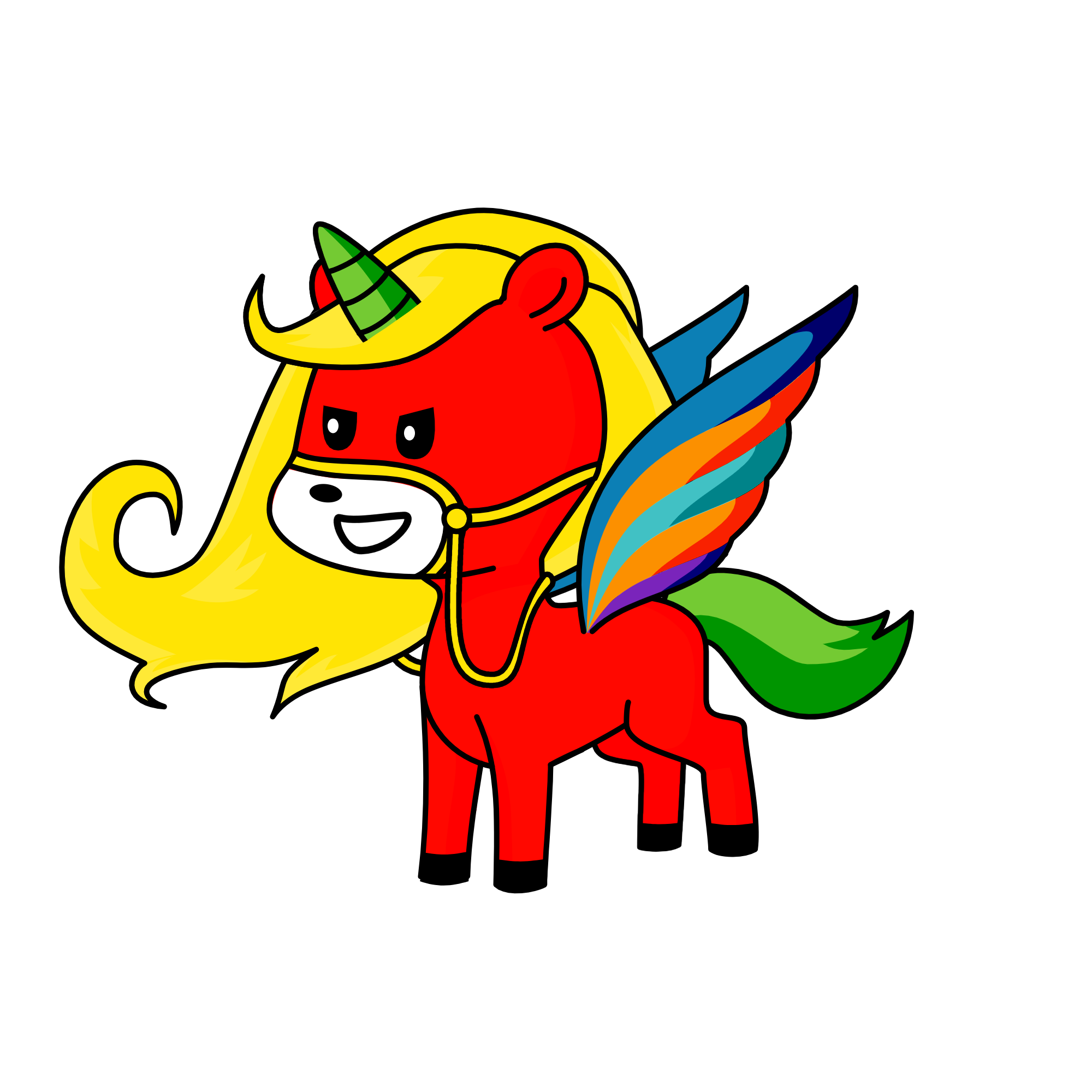 Hot, the unicorn