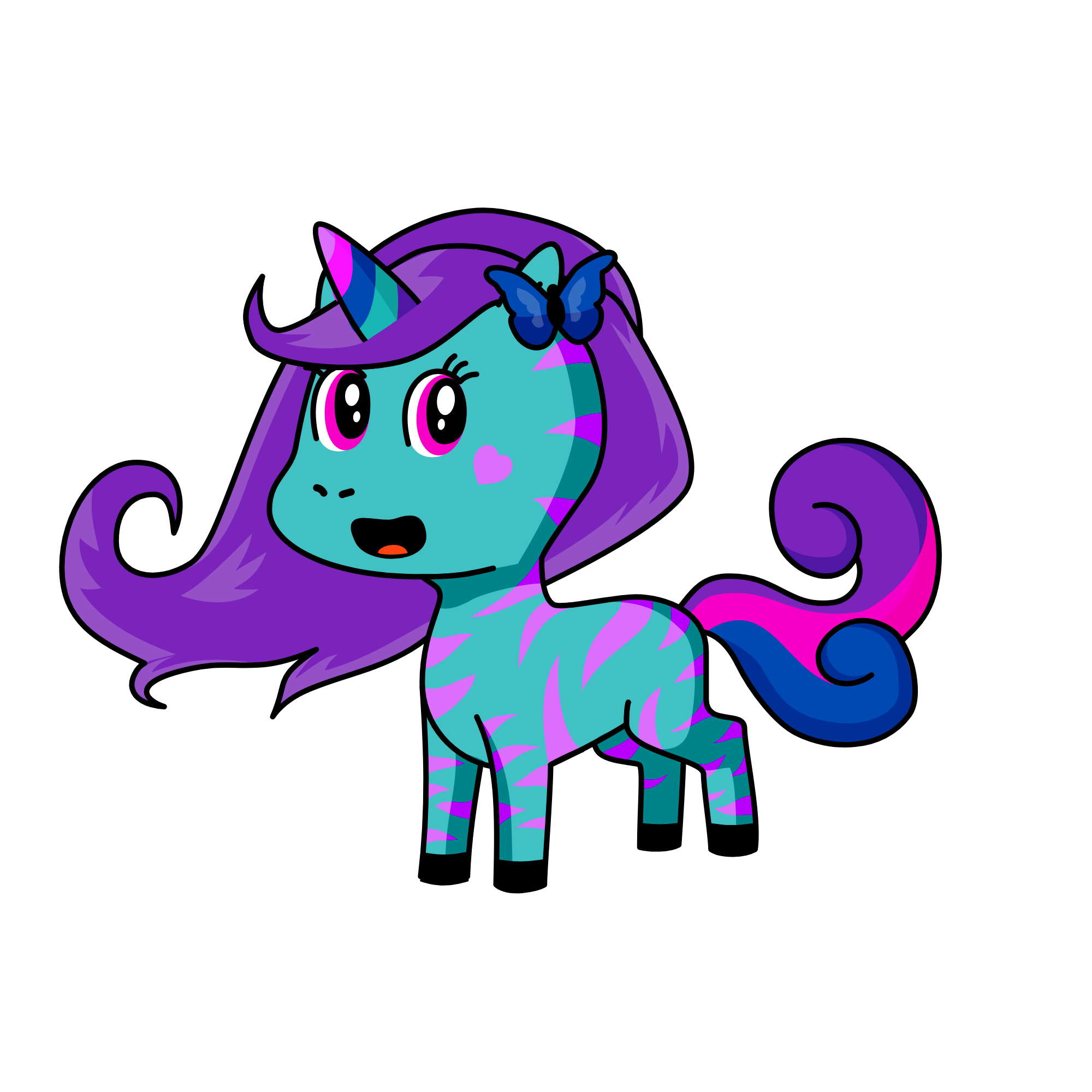 Sparkle, the unicorn